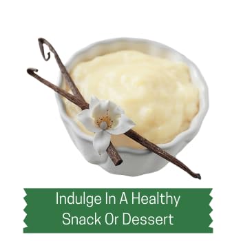 Simple Mixes Natural Instant Pudding & Pie Filling Mix, Healthy Snack, Vanilla, Gluten and Dye Free, No Fat, or Lactose, Kosher, 6 Pack