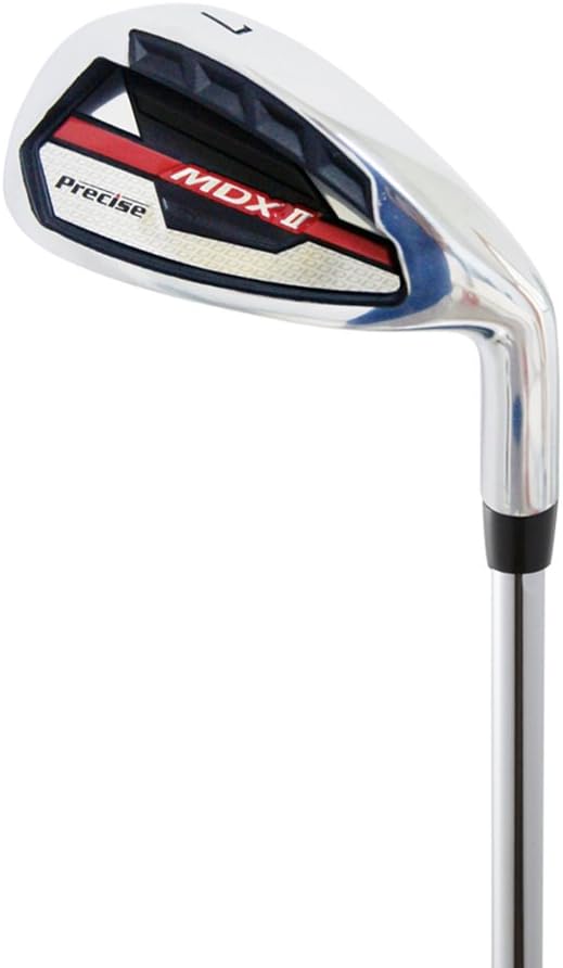 Precise Teen Golf Club Set for Ages 13-16 - Right/Left Hand Youth Golf Clubs with Titanium Driver, Stainless Steel Hybrid, 7-PW Irons, Putter, Stand Bag & 3 Headcovers - Graphite/Steel Shafts