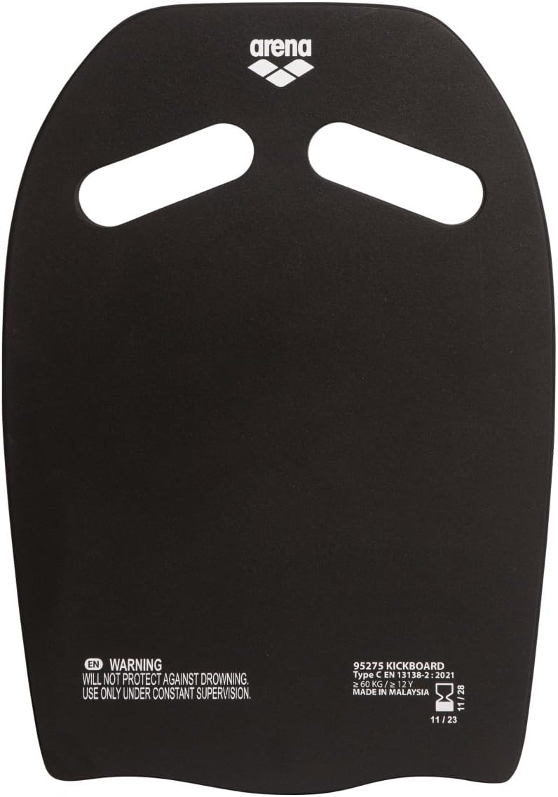 Arena Unisex Swim Kickboard for Adults, Swimming Training Aid Pool Exercise Equipment, One Size
