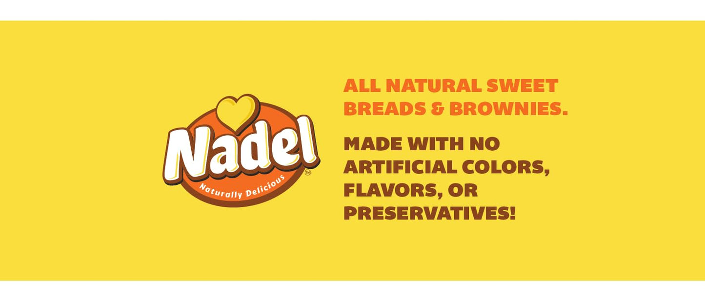 Nadel - NATURALLY DELICIOUS POUND CAKE SLICES (8 Pack) Sweet Breads & Cakes, Back to School lunch snack, breakfast bar