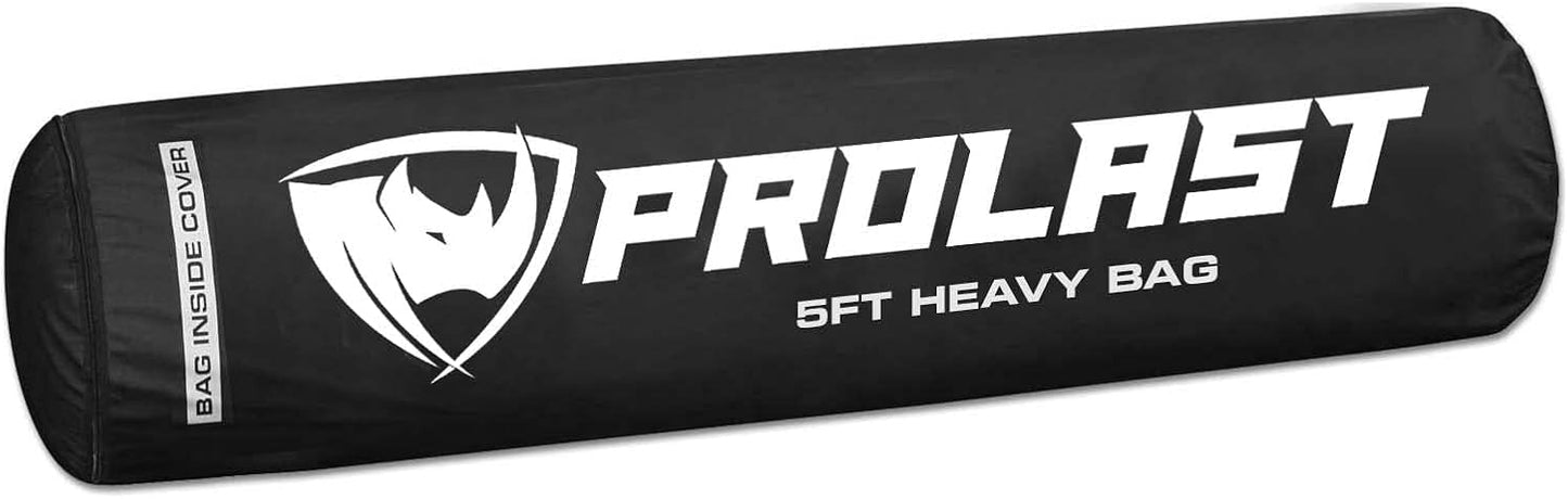 PROLAST Classic 5FT 100LB Black Muay Thai Heavy Bag Made in USA