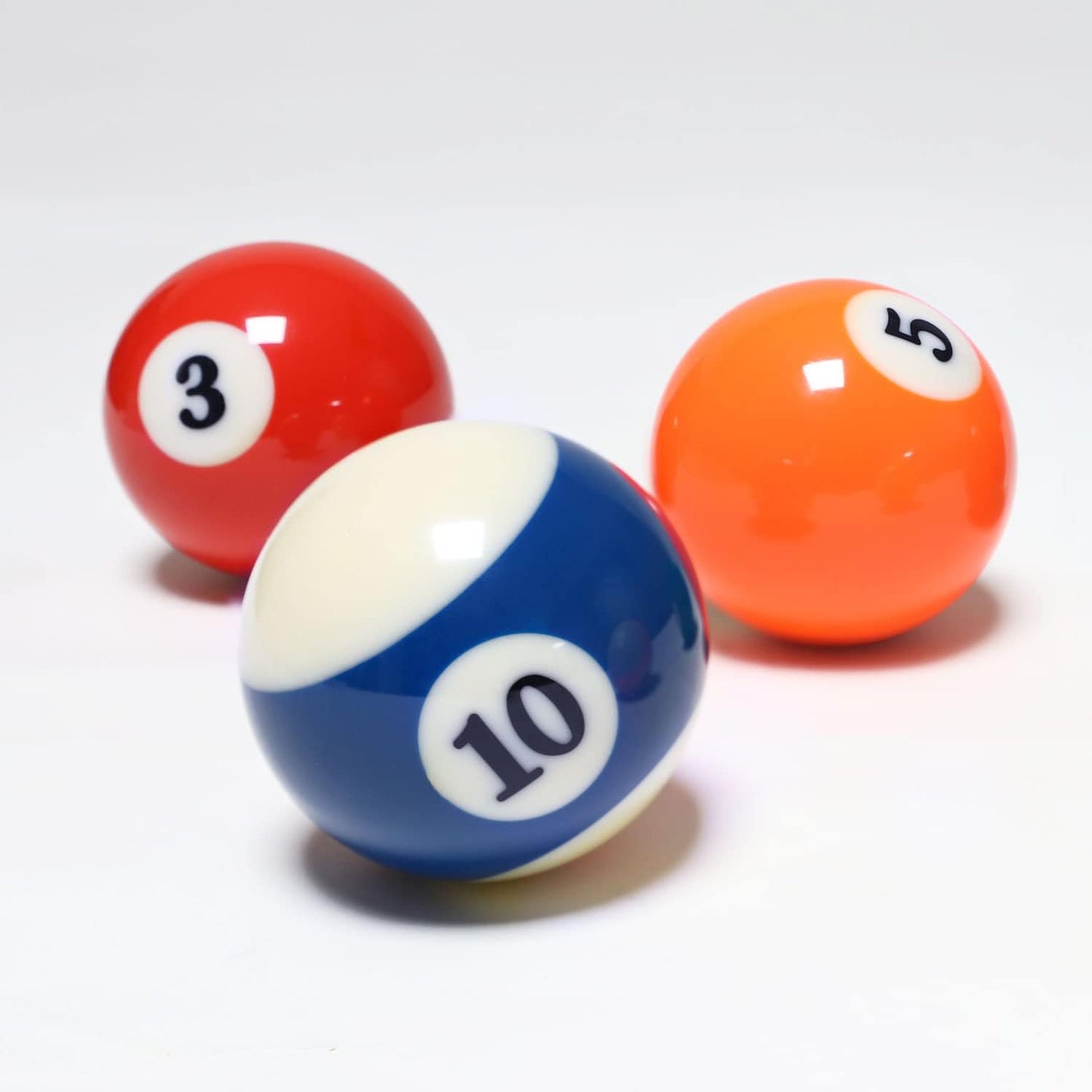 Billiard Balls Set 2-1/4" Regulation Size Pool Table Balls for Replacement (16 Resin Balls)