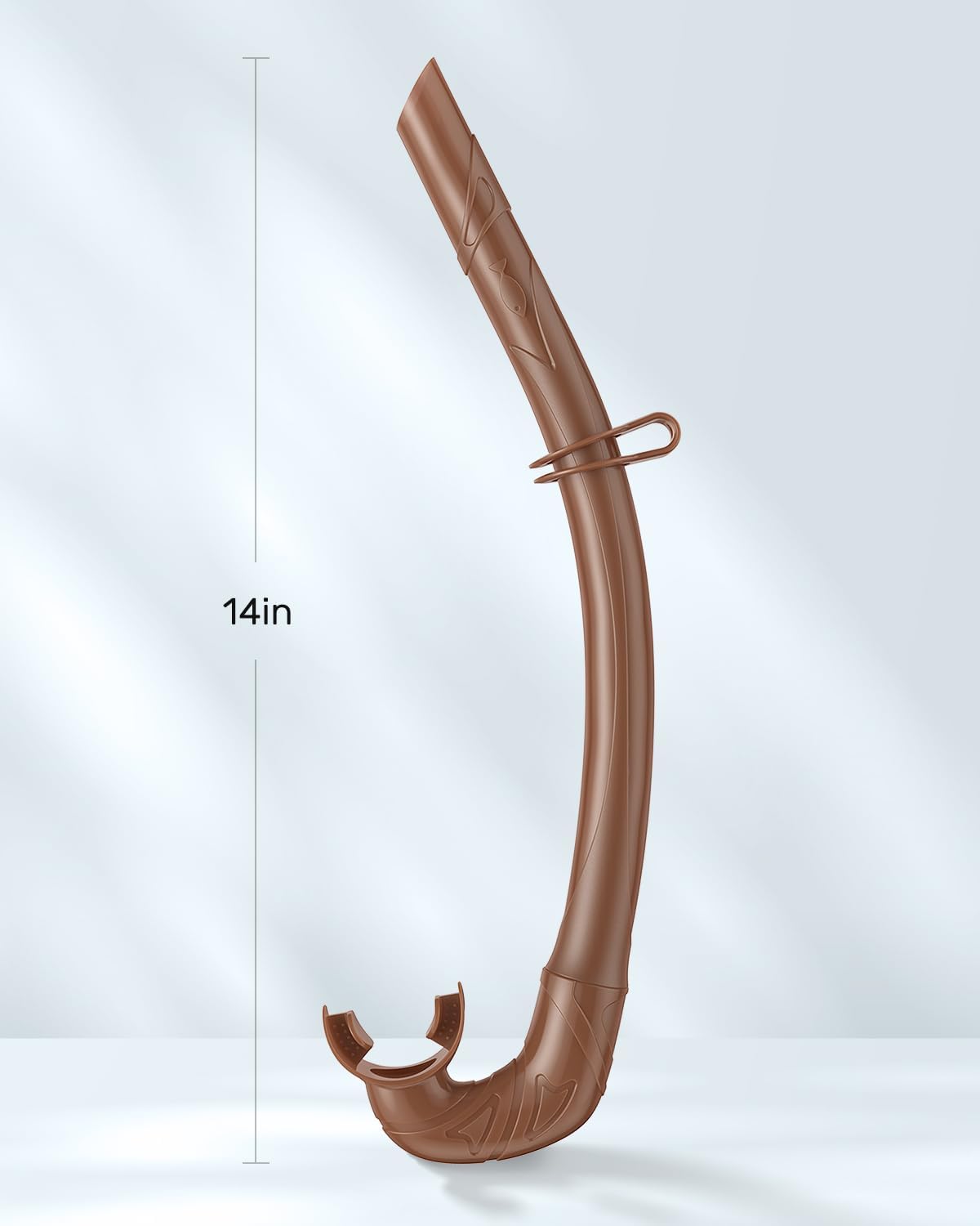 W WSTOO Adults Diving Snorkel Breathing Tube Silicone Flexible Foldable Snorkel Anti-Drop for Freediving Swim Training,Diving and Scuba Diving,Easy to Carry for Travel