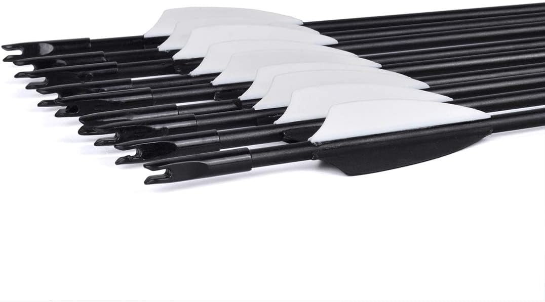 LWANO 31" Training Arrows-Archery Practice Target Arrows for Kids Youth or Beginners with Durable Shaft on Recurve Bow Compound Bow and Longbow