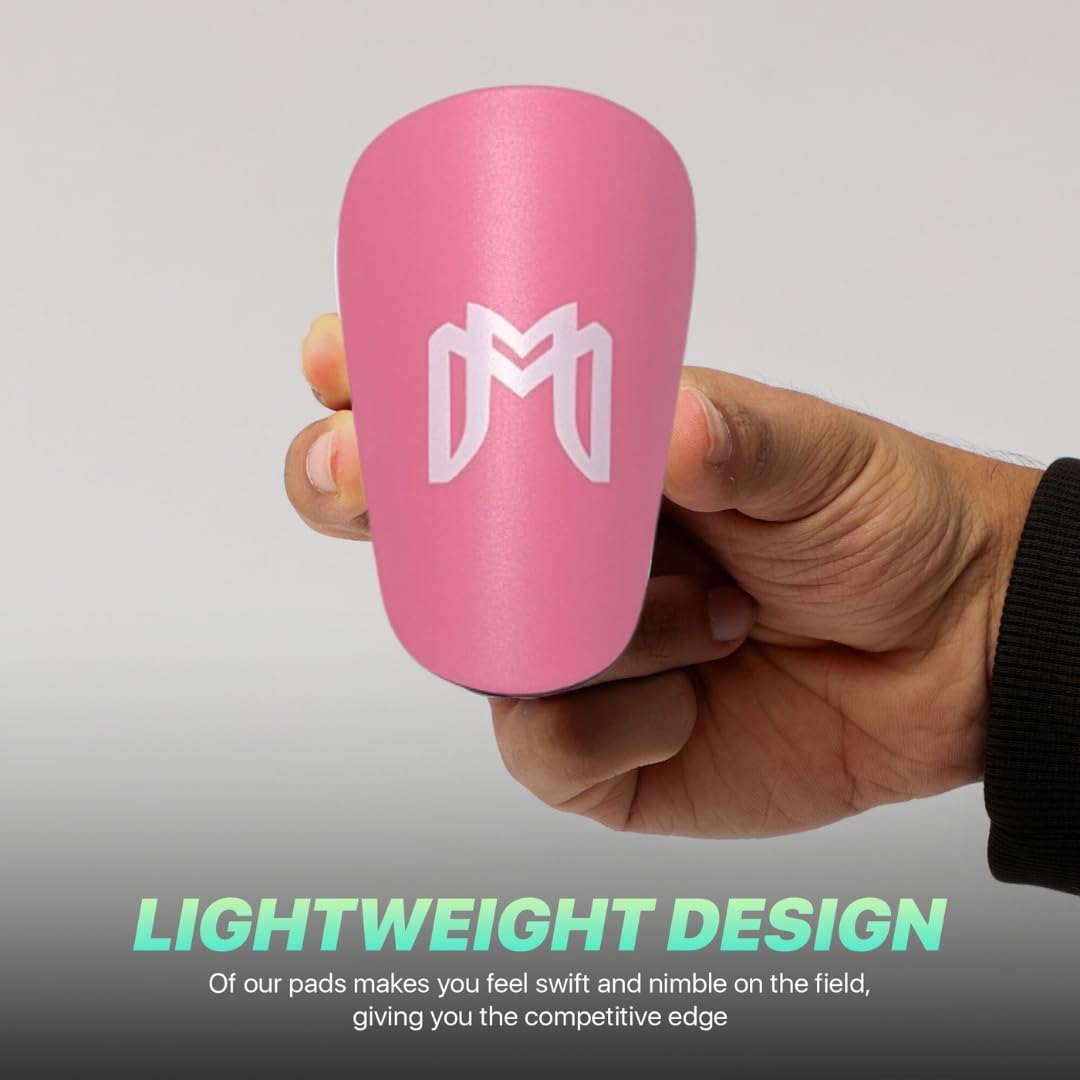 MiniGuards - Mini Shin Guards for Soccer Players - Tiny Shin Pads for Men, Women, Teens - Miniature Shin Guards 3.9 x 2.4 inch - Perfect for High Level Soccer Athletes