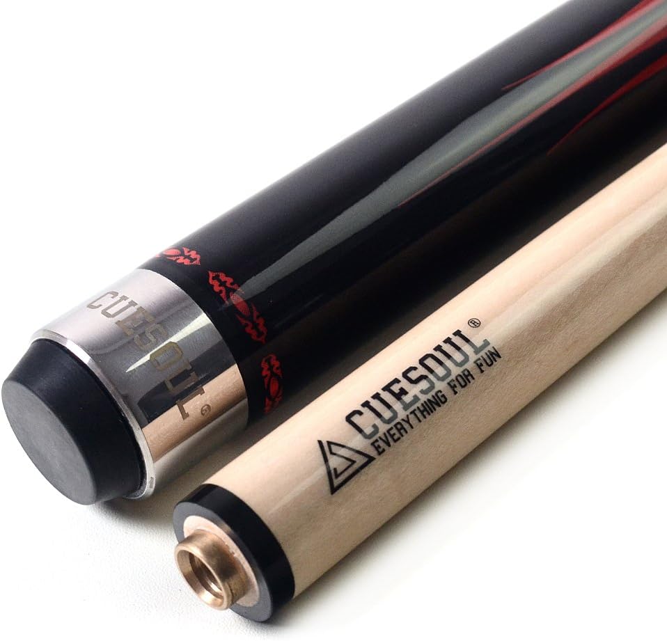 CUESOUL SOOCOO Series 58" 19oz Maple Pool Cue