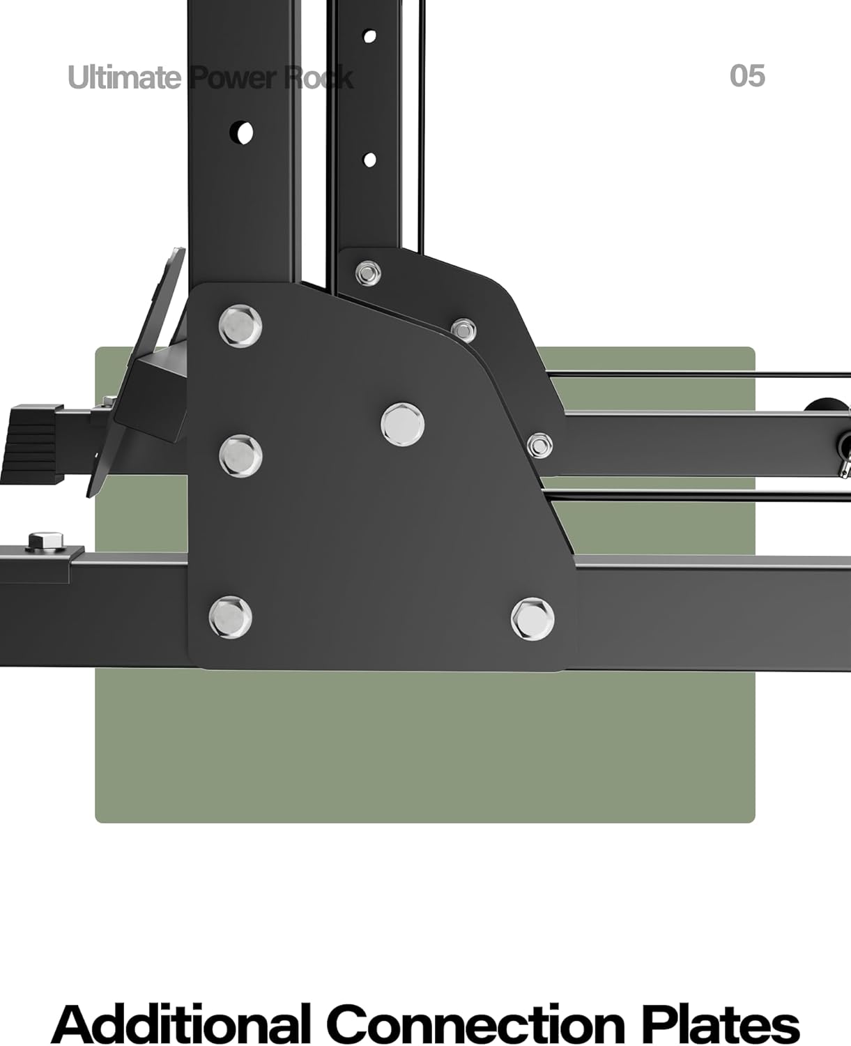 MAJOR FITNESS Drone1 Power Cage - Multi-Function Power Rack for Home Gym, Squat Rack, Cable Crossover System, for Strength Training, Heavy-Duty Steel Construction