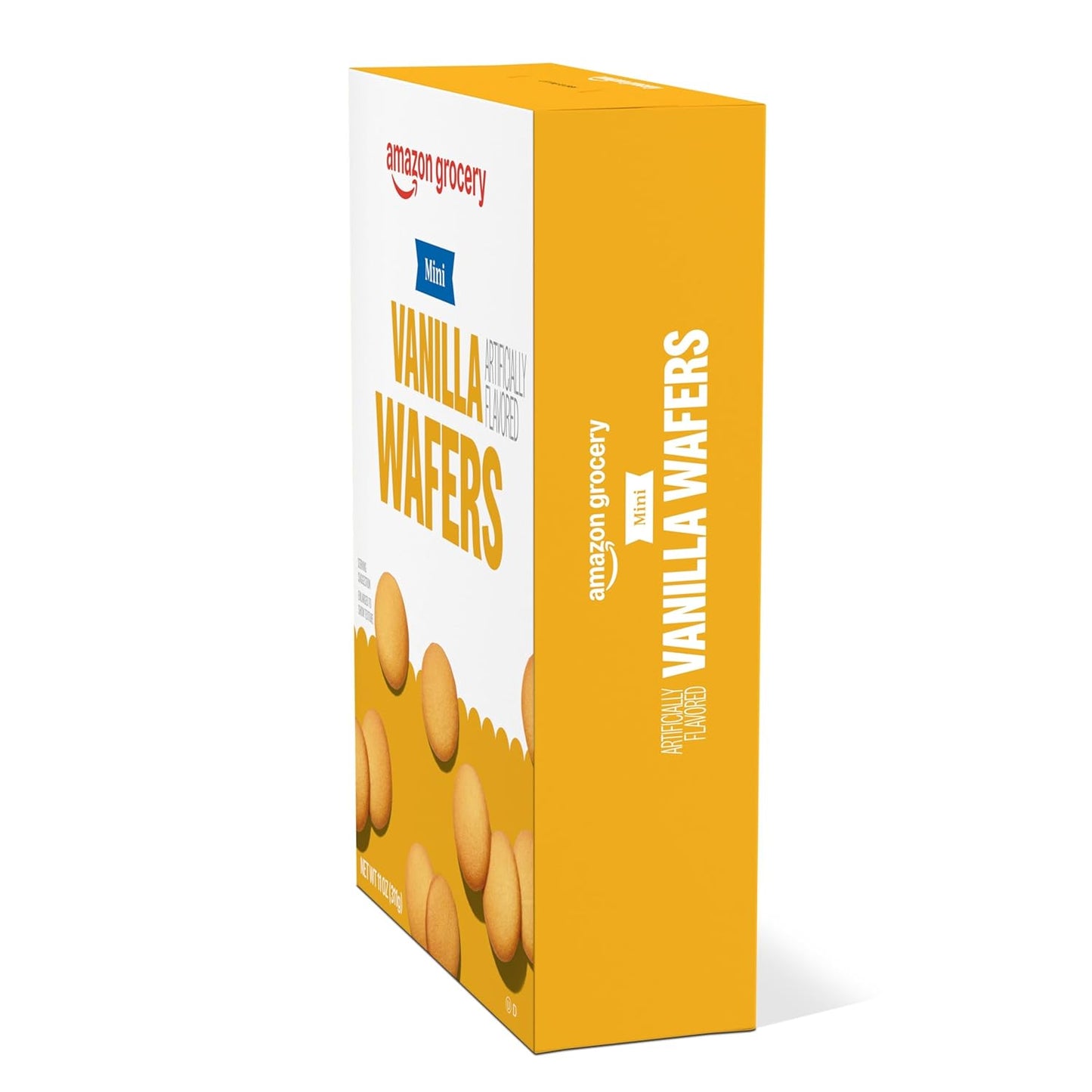 Amazon Grocery, Mini Vanilla Wafers, 11 Oz (Previously Happy Belly, Packaging May Vary)