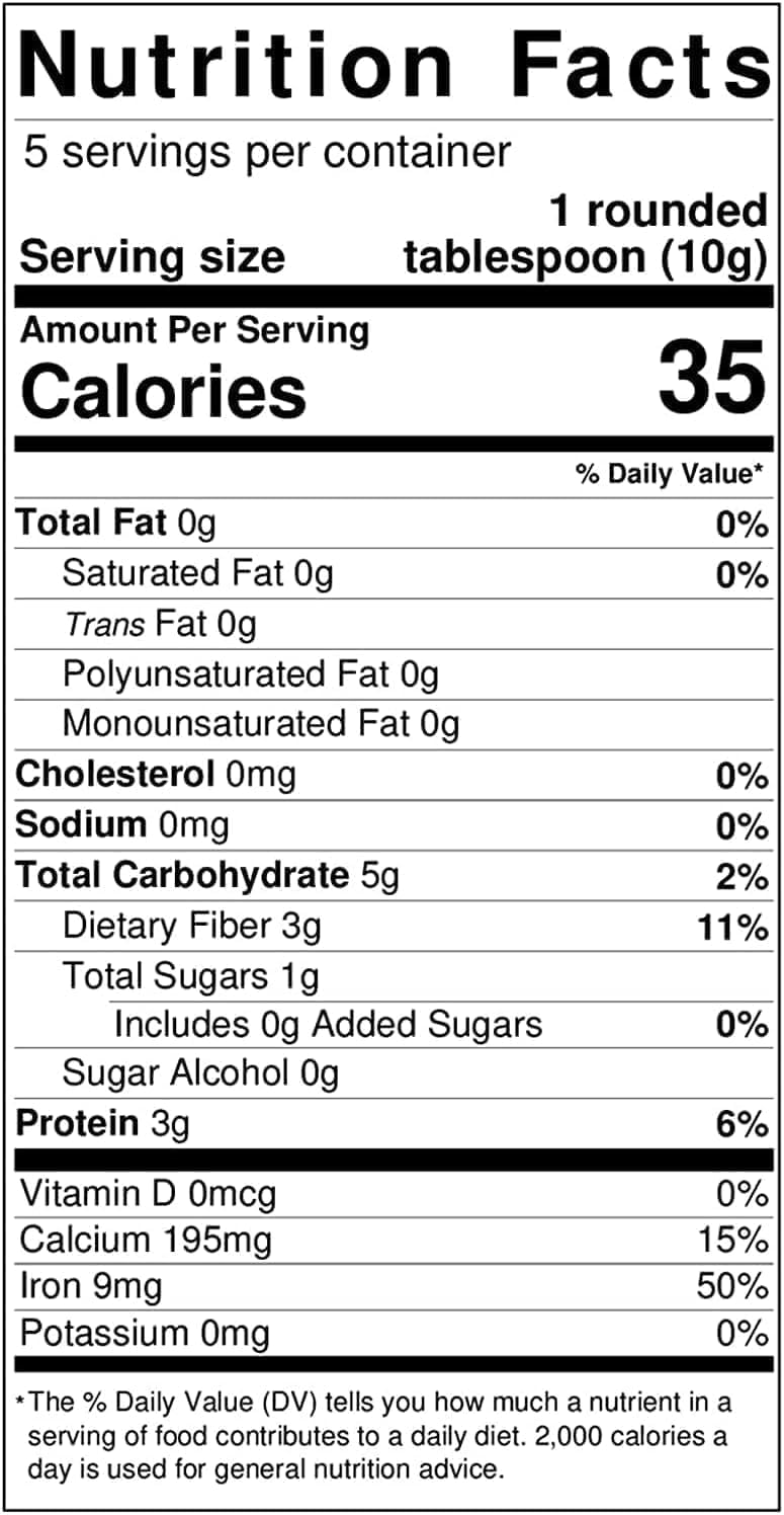 Organic Moringa Powder | 100% Regenerative Organic Raw Moringa Powder, Certified USDA Organic. Non-GMO (2lb)