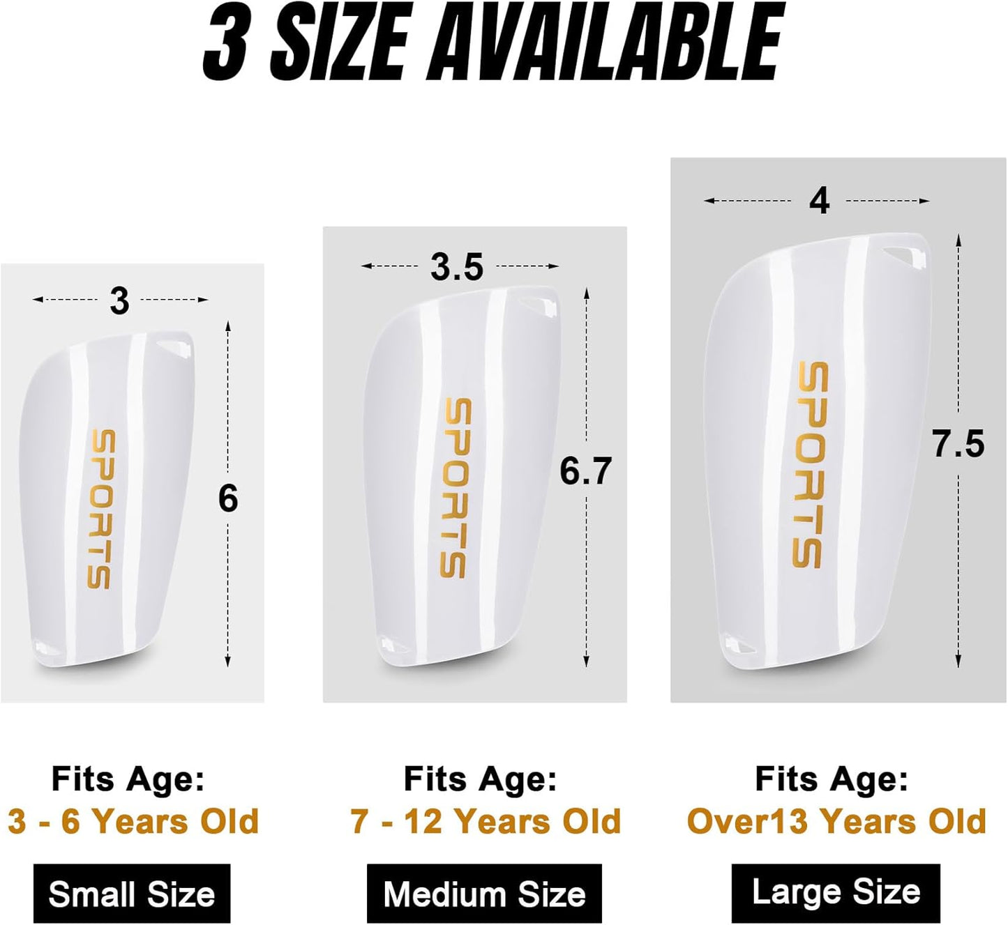 XZQTIVE Soccer Shin Guards with Shin Sleeves and Soccer Socks, Football Shin Pads Set for Kids Youth and Adult