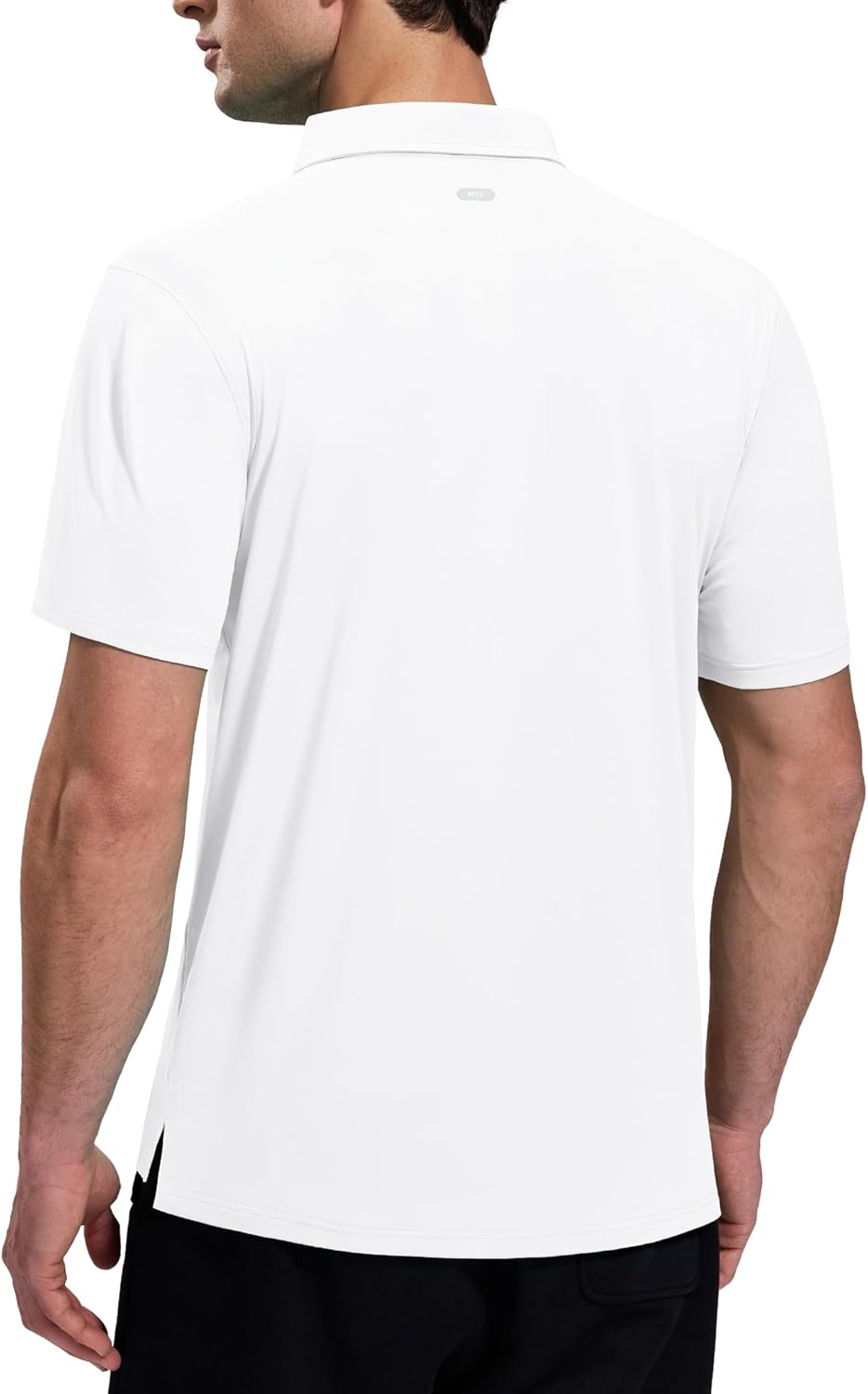 MIER Polo Shirts for Men Short Sleeve Dry Fit Performance Golf Tennis Active Collared Shirts, UPF 50+ Sun Protection