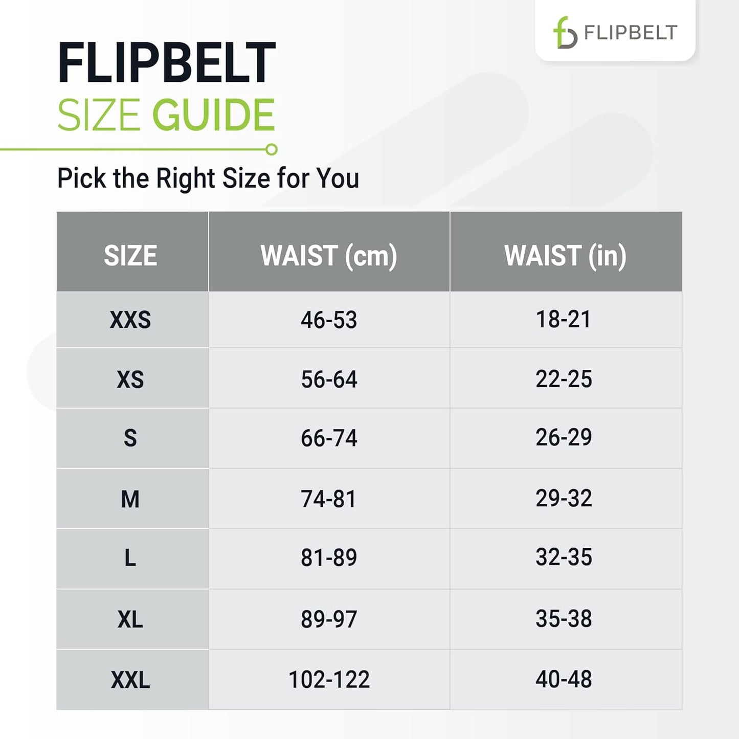 FlipBelt Classic Running Belt, Running Fanny Pack for Women and Men, USA Company