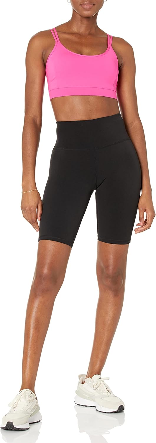 Amazon Essentials Women's Active Sculpt Light Support Strappy Back Sports Bra