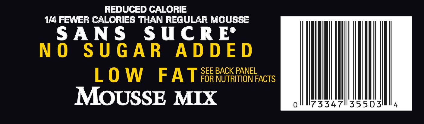 SANS SUCRE Cheesecake Mousse Mix - Sugar Free and Gluten Free