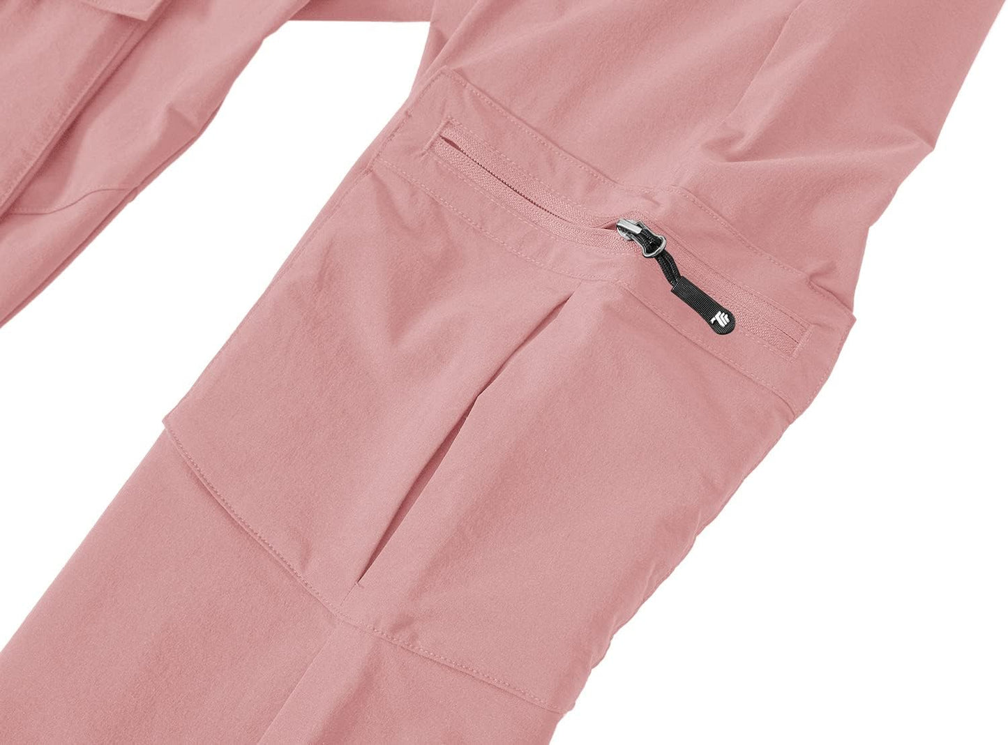 YSENTO Women's Hiking Pants Lightweight Stretch Quick Drying UPF 50 Camping Travel Work Cargo Pants 6 Pockets