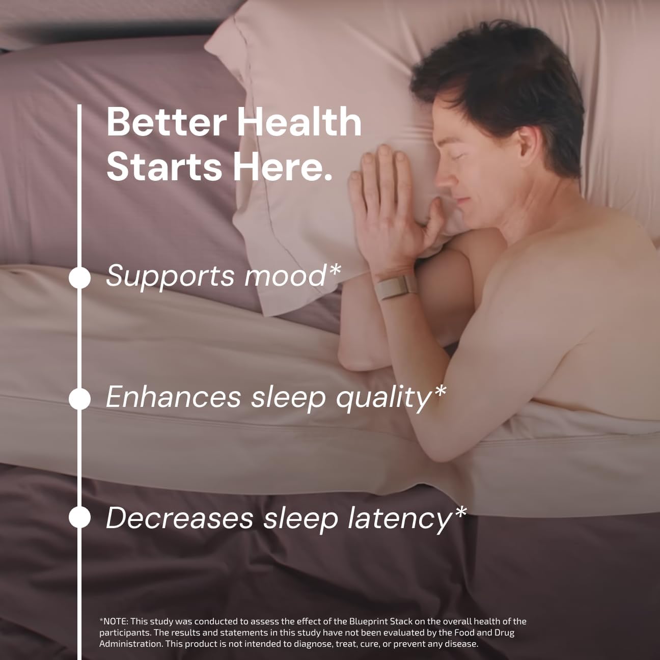 Blueprint Bryan Johnson Longevity Mix - Muscle Builder & Recovery Supplement - Promotes Focus and Balanced Mood - Magnesium, Creatine, L-Theanine, Glutathione & Vitamin C- 30 Servings, Pineapple Yuzu