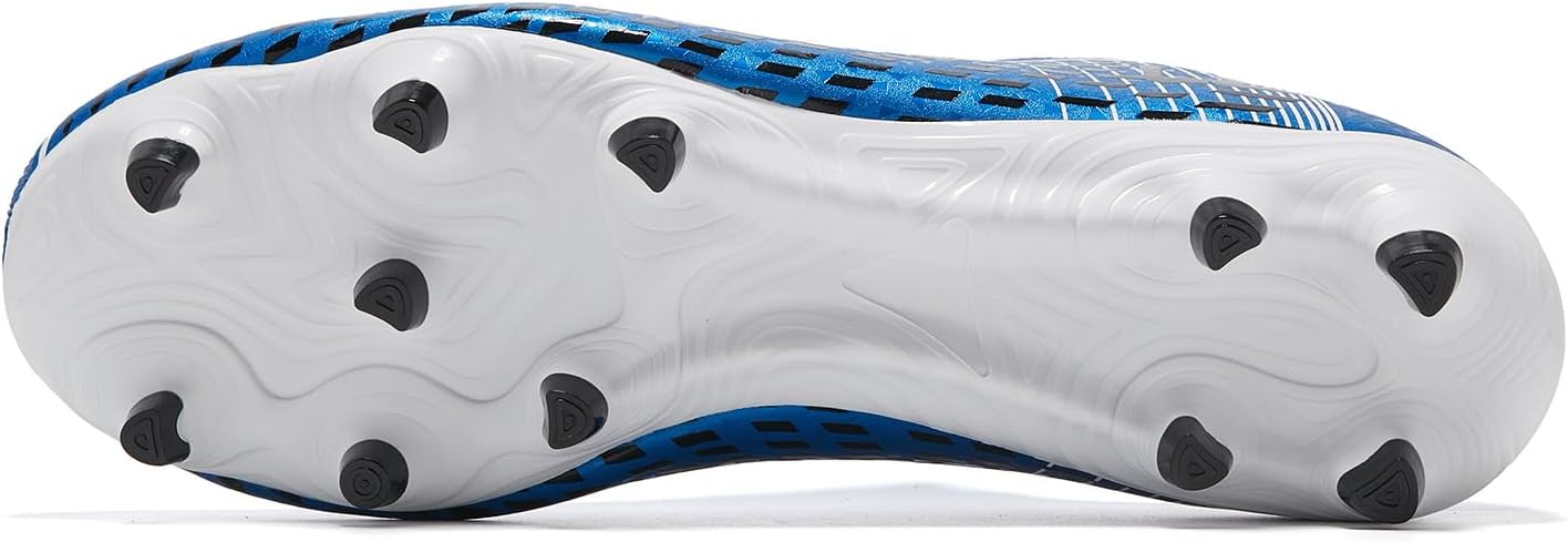 Soccer Cleats for Men's and Women's Outdoor Unisex Football Shoes Firm Rugby Boots