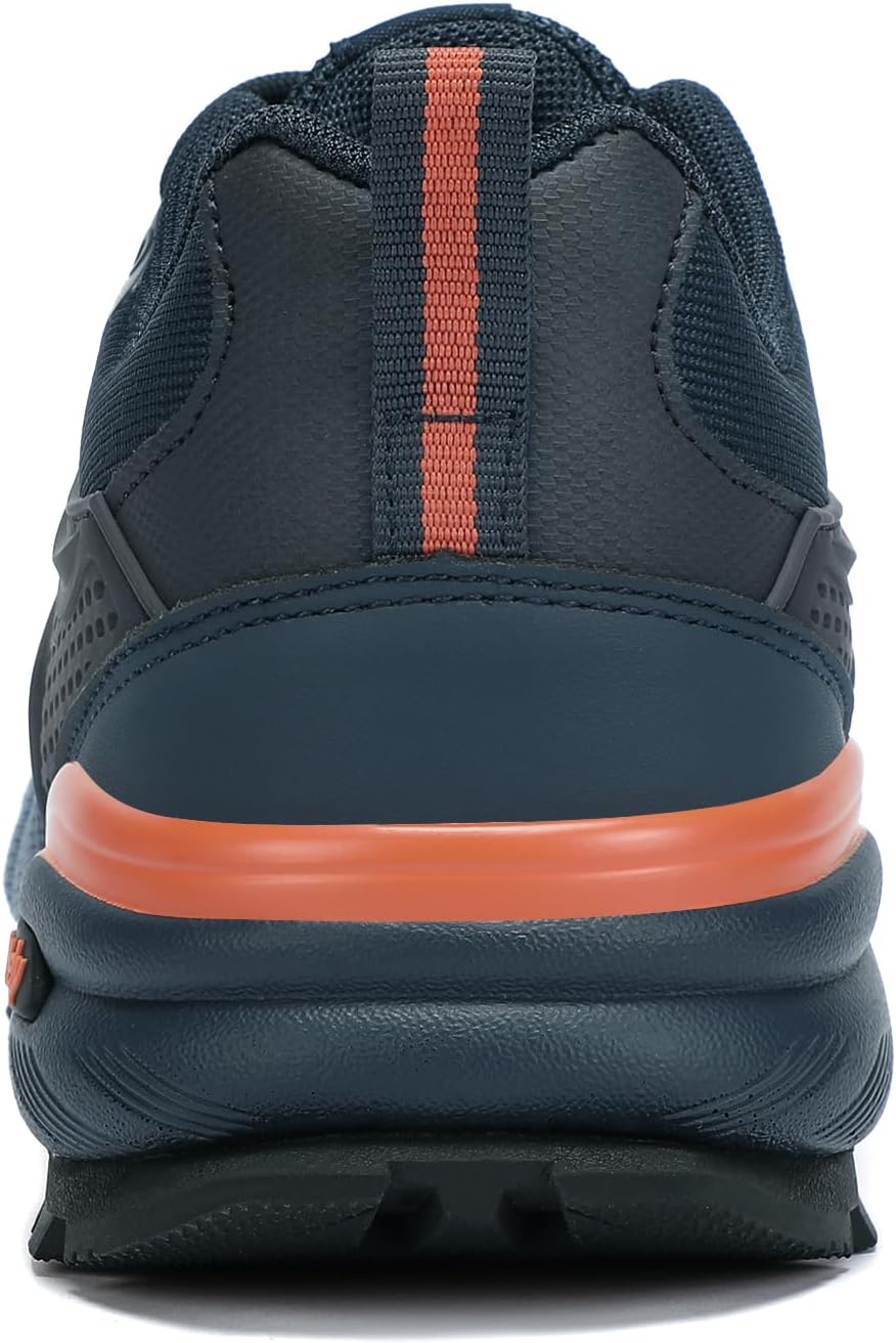 Kricely Men's Walking Shoes Breathable Lightweight Fashion Sneakers Non Slip Sport Gym Jogging Trail Running Shoes