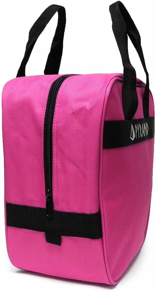 Pyramid Prime One Single Tote 1 Ball Bowling Bag with Large Padded Foam Bowling Ball Holder - Holds A Pair of Bowling Shoes (Up To US Mens Size 10)