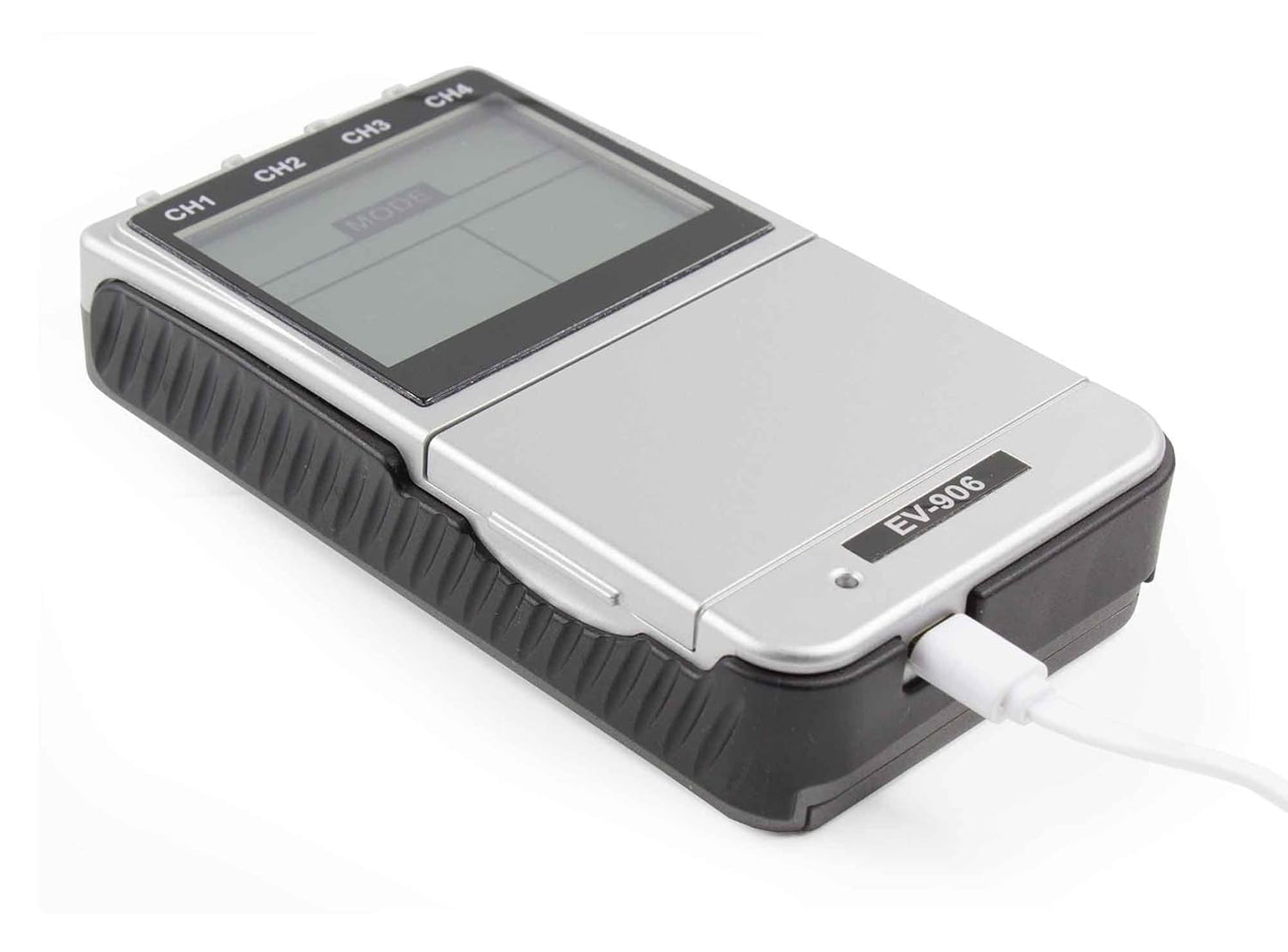 906A Premier 4 Channel Rechargeable - TENS EMS Combo Muscle Stimulator for Pain Relief and Muscle Strengthening