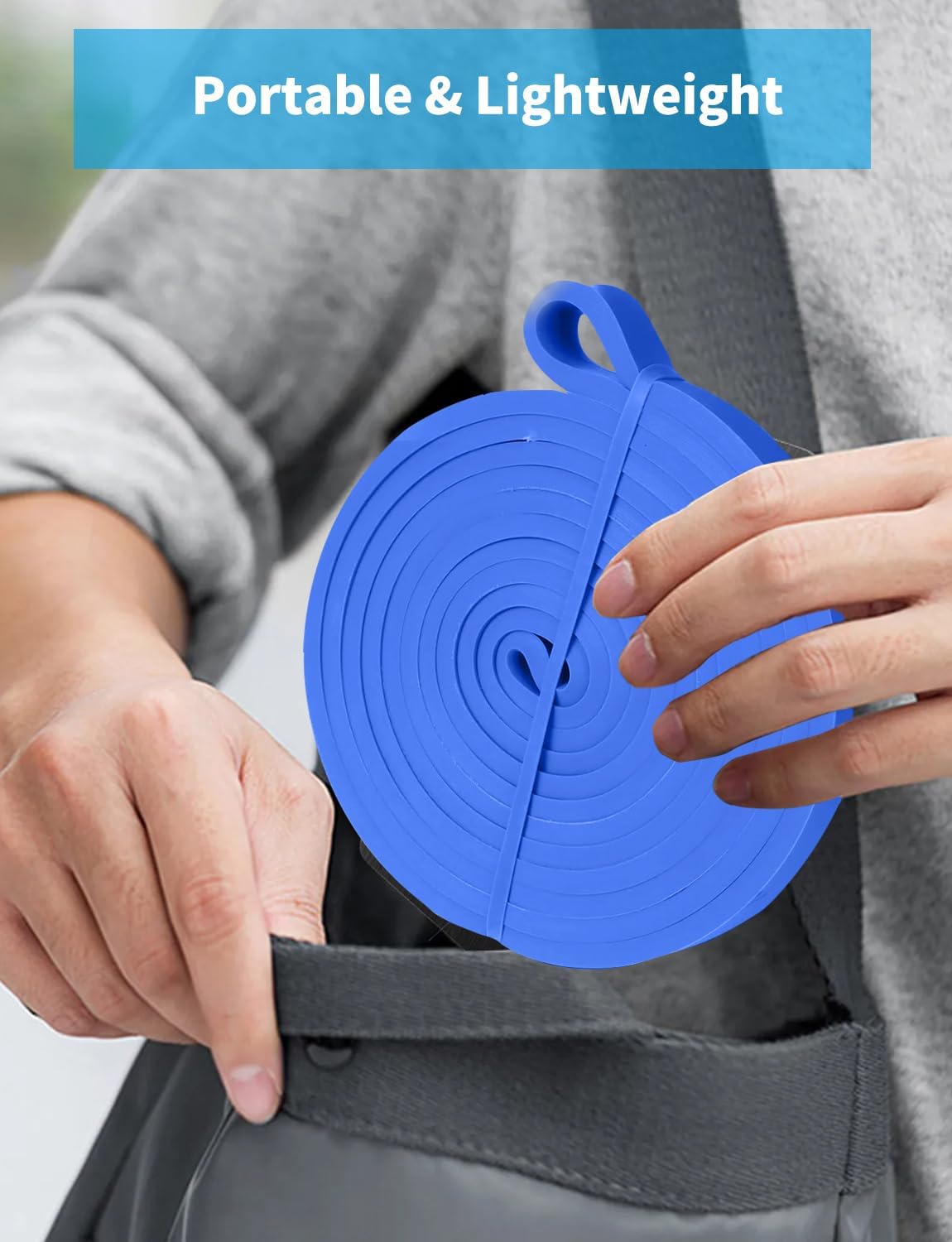 Pull Up Bands, Resistance Bands, Pull Up Assistance Bands Set for Men & Women, Exercise Workout Bands for Working Out, Body Stretching, Physical Therapy, Muscle Training