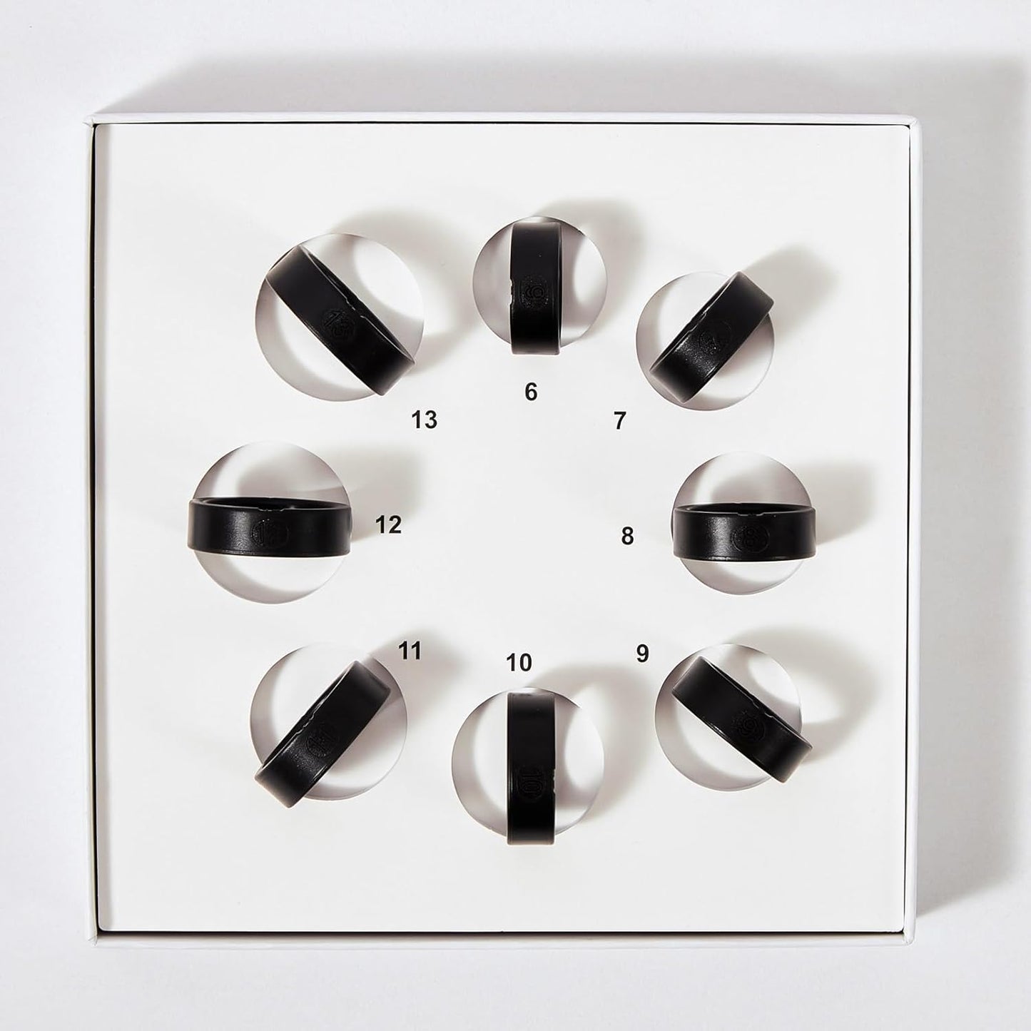 Health Tracker Ring, Smart Health Ring for Women Men with Heart Rate, Blood Oxygen, Sleep Monitor, Steps,Calories, No Subscription Fee, IP68 Waterproof Smart Ring for iPhone & Android(Only Sizing Kit)