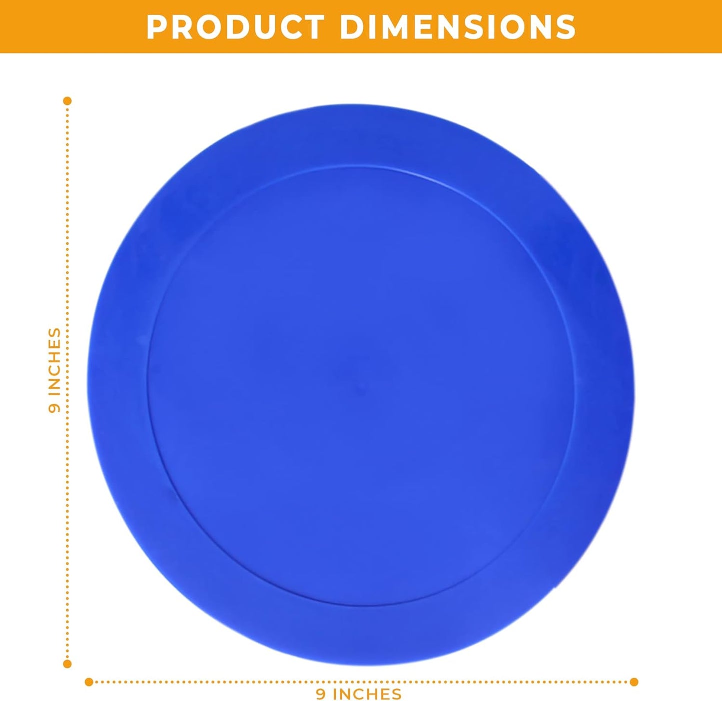 9 Inch Poly Vinyl Spot Markers