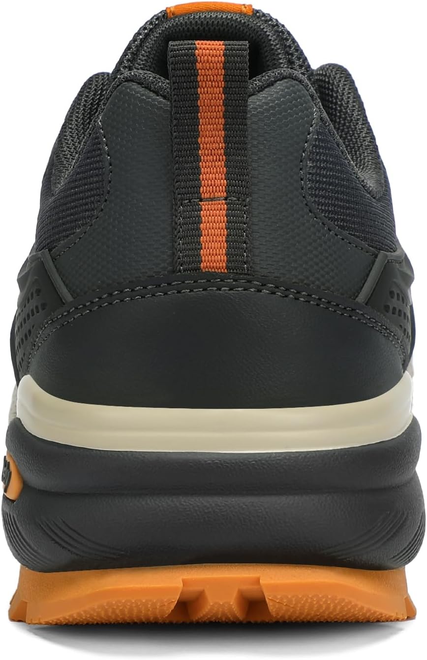 Kricely Men's Walking Shoes Breathable Lightweight Fashion Sneakers Non Slip Sport Gym Jogging Trail Running Shoes