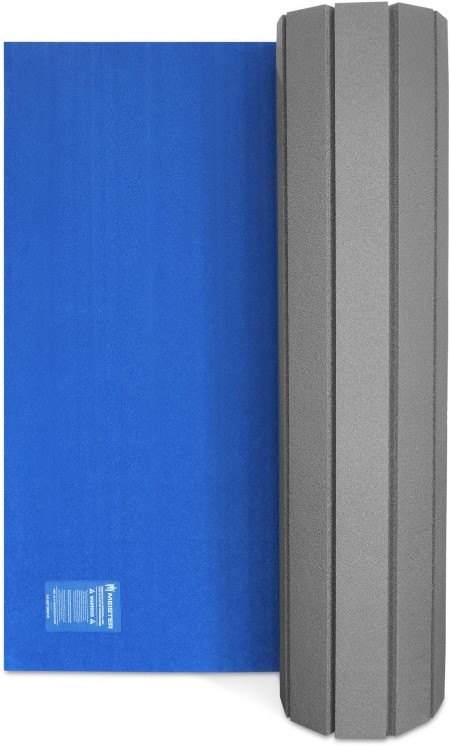 Meister FlexFloor Gymnastics & Cheer Mat - Roll-Up Carpet Training Floor for Home & Gym