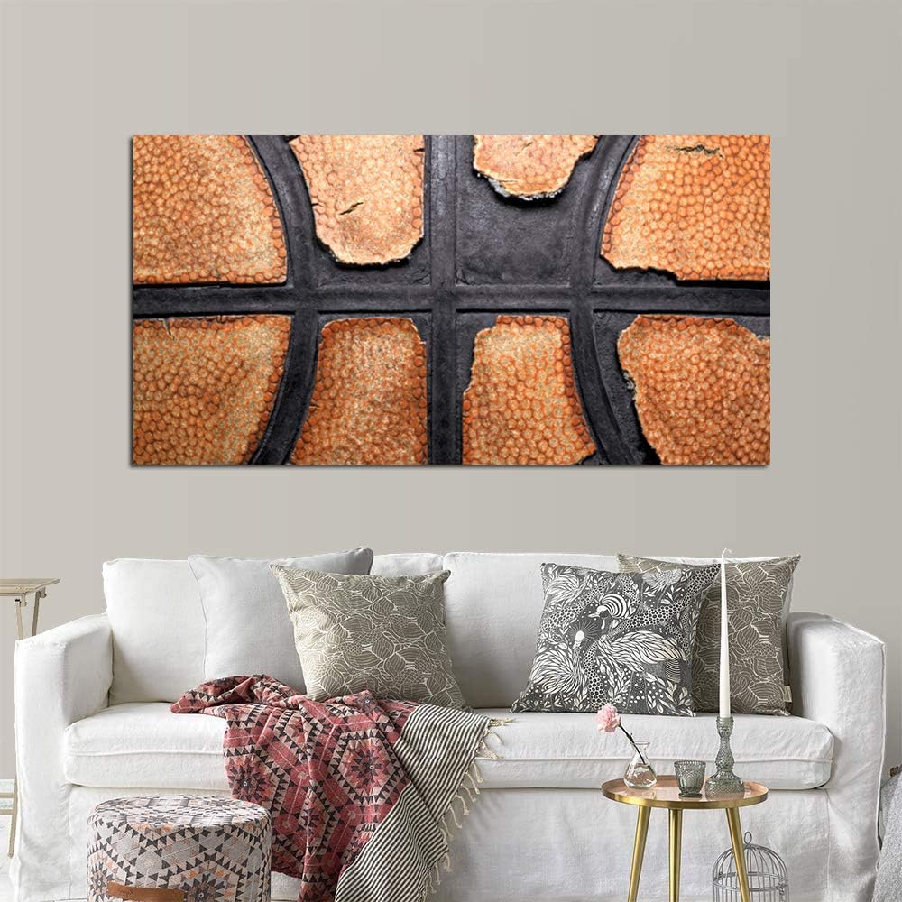 Sport Basketball Canvas Wall Art - Inspirational Basketball Wall Art - Sport Canvas Artwork Picture Print Framed for Home Office Farm Kids Boys Room Wall Decor-20 x40