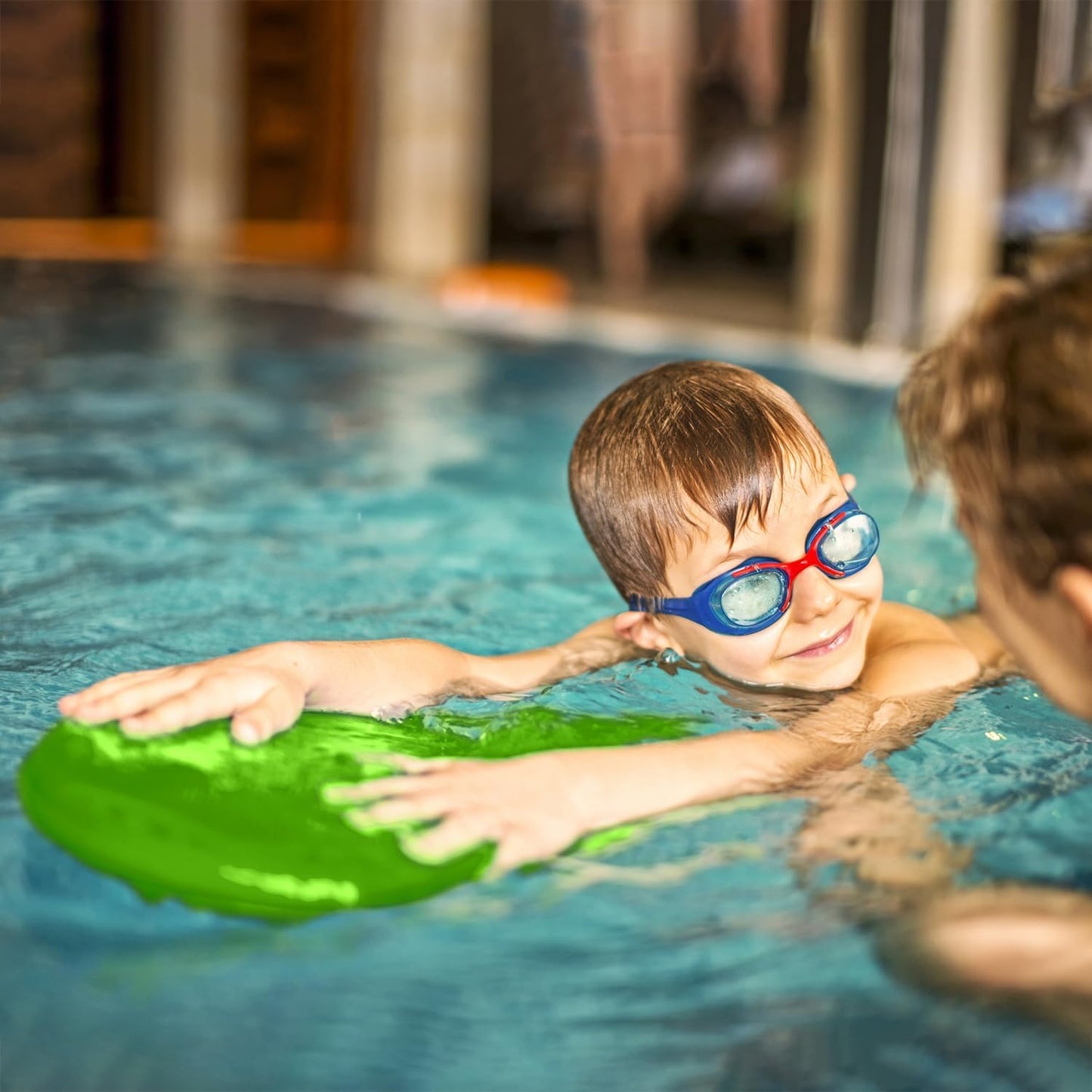 Junior Kickboard Buoy for Youth Children & Toddlers Swimming Aid & Exercise Training Board for Kids to Learn to Swim with Kick Boards in Pool BPA Free