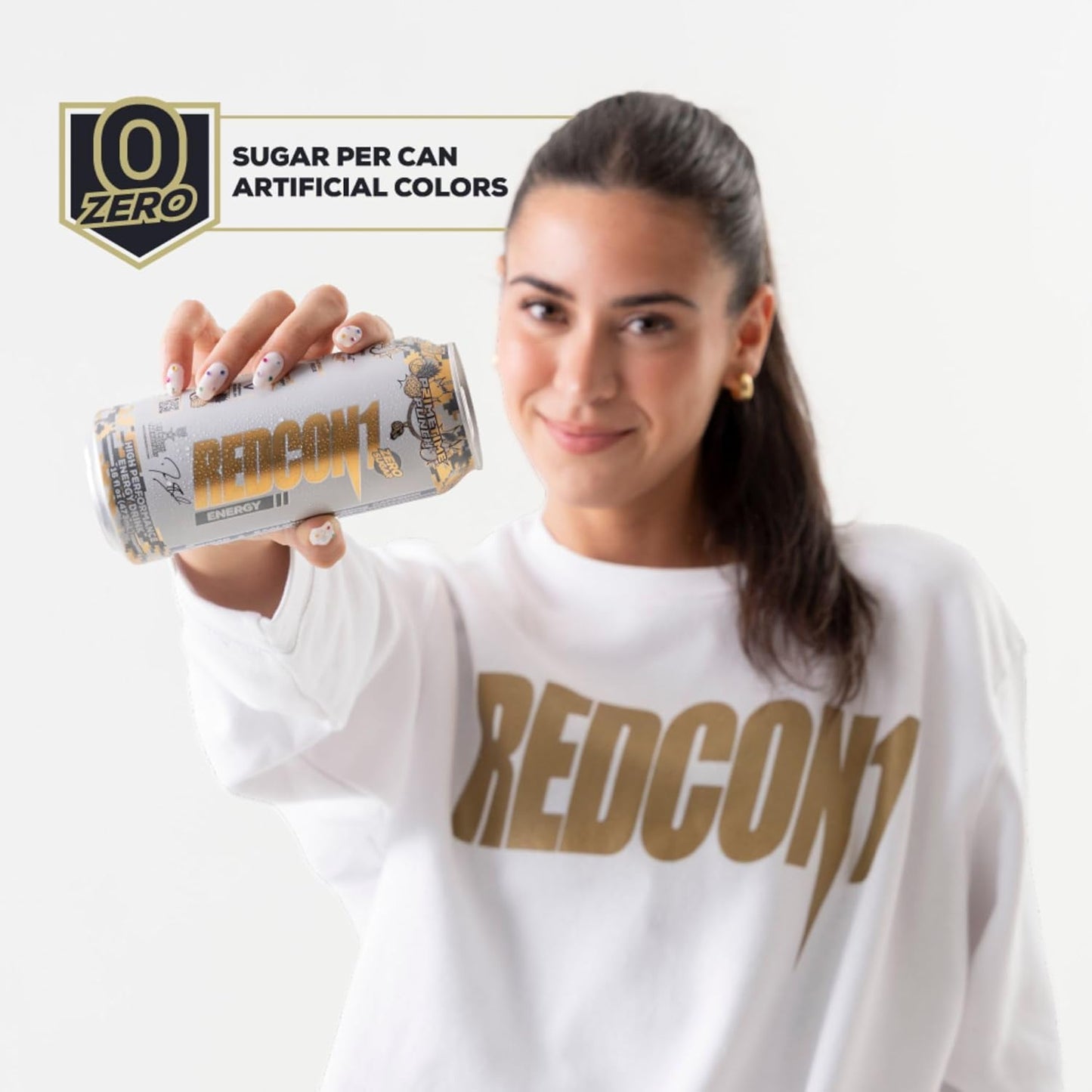 REDCON1 Energy Drink - 200mg Caffeine Drink with L-Carnitine & Taurine - High Performance Energy Drinks with Nootropics - Prime Time Punch (12 Count)