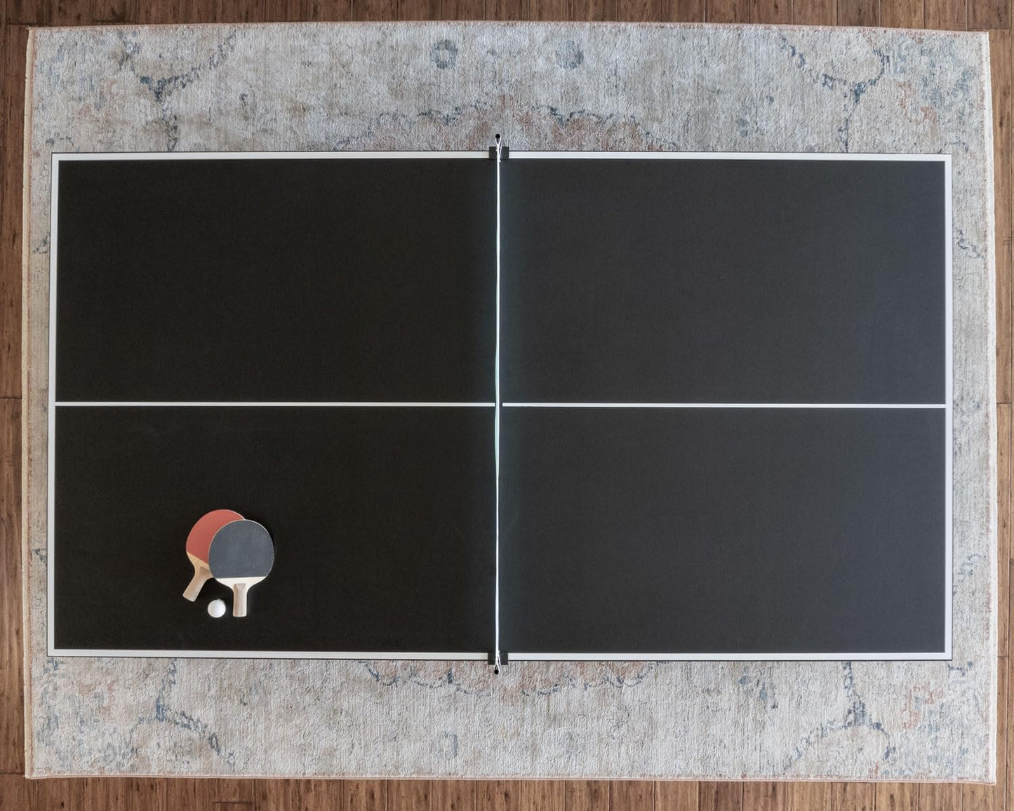 New York Nights 7 Ft Pool Table Set with Benches and Top