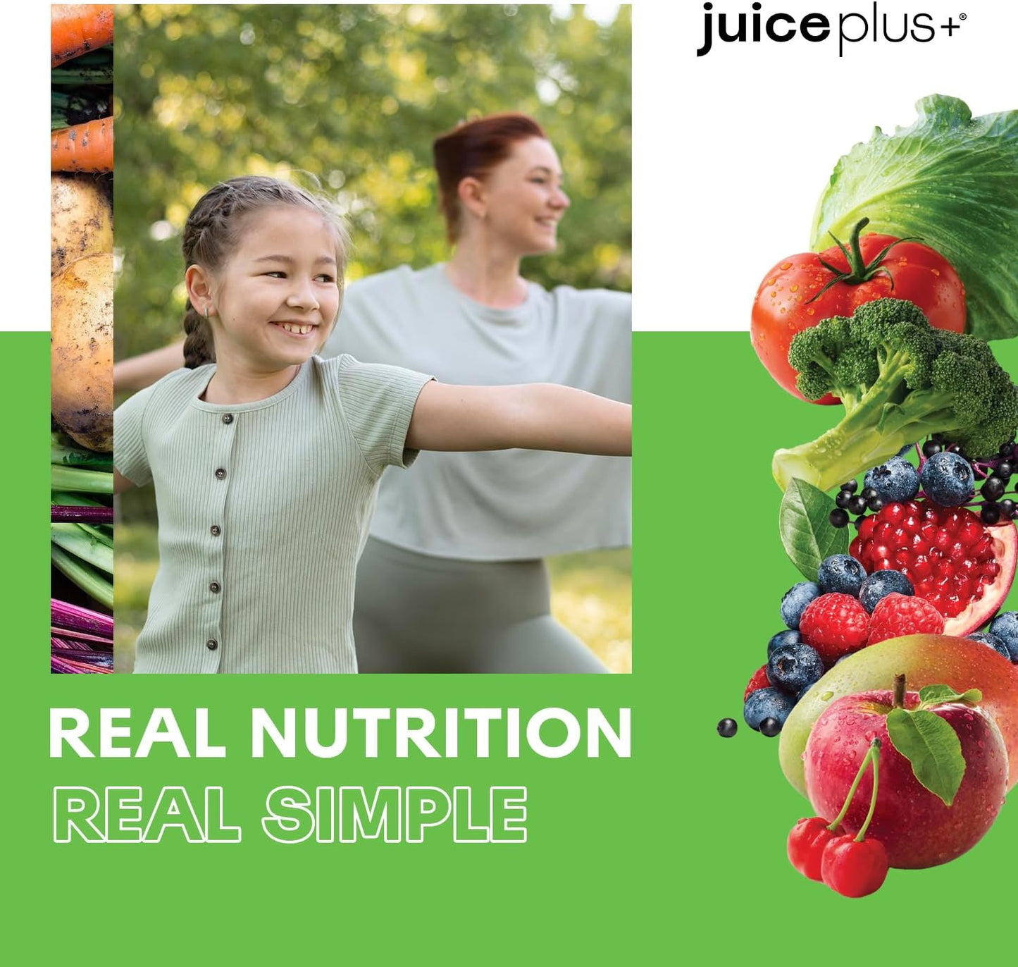 Juice Plus+ Fruit, Vegetable & Berry Blend Soft Chews (Chewables) - 30 Plant-Based Ingredients! Vegan Gummies for Kids & Adults - Gluten-Free, Non-GMO - Prepacked 3 Pouches - 30 Adult Servings Each