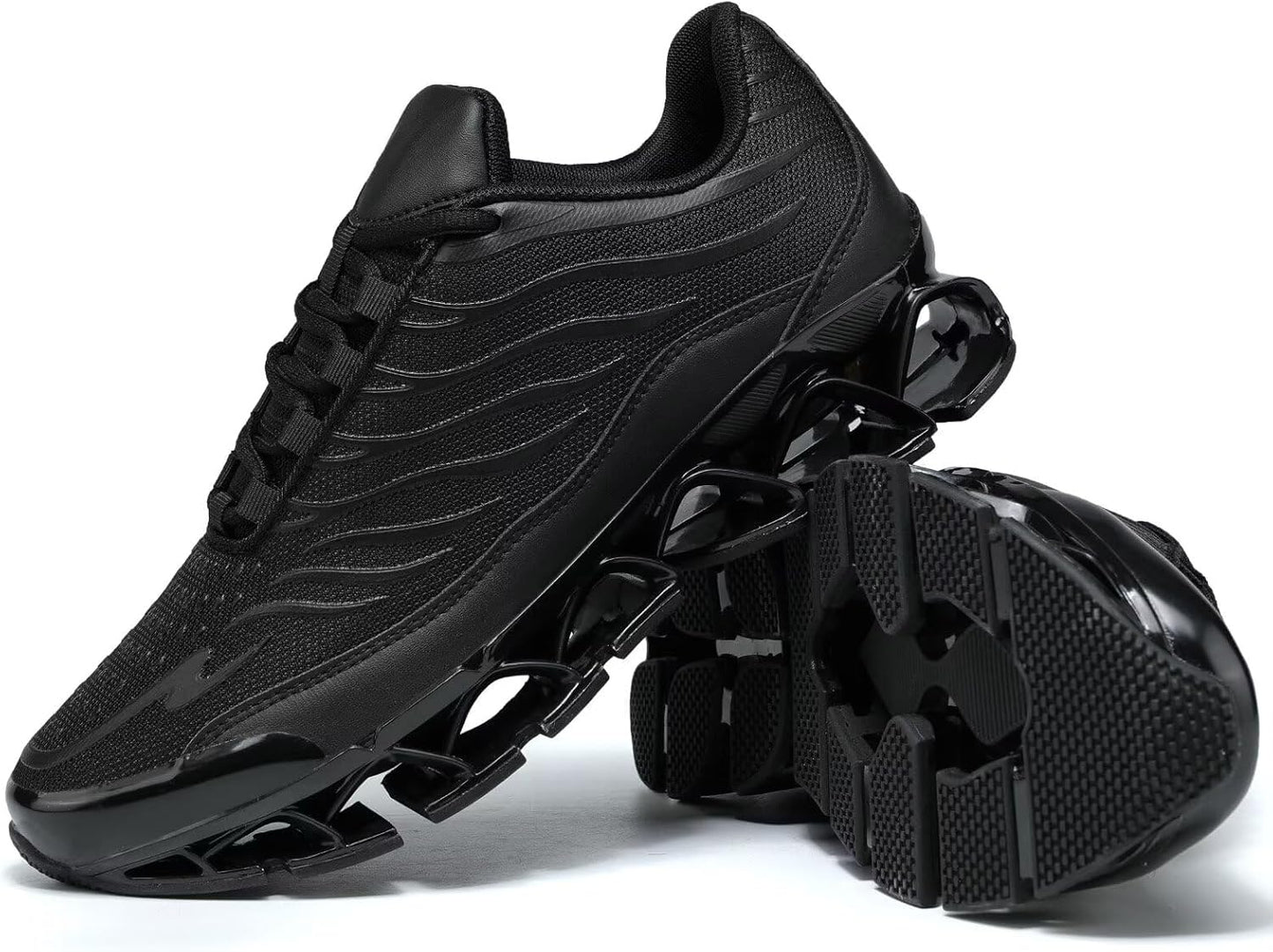 Mens Slip on Walking Running Shoes Blade Tennis Casual Fashion Sneakers Comfort Non Slip Work Sport Athletic Trainer