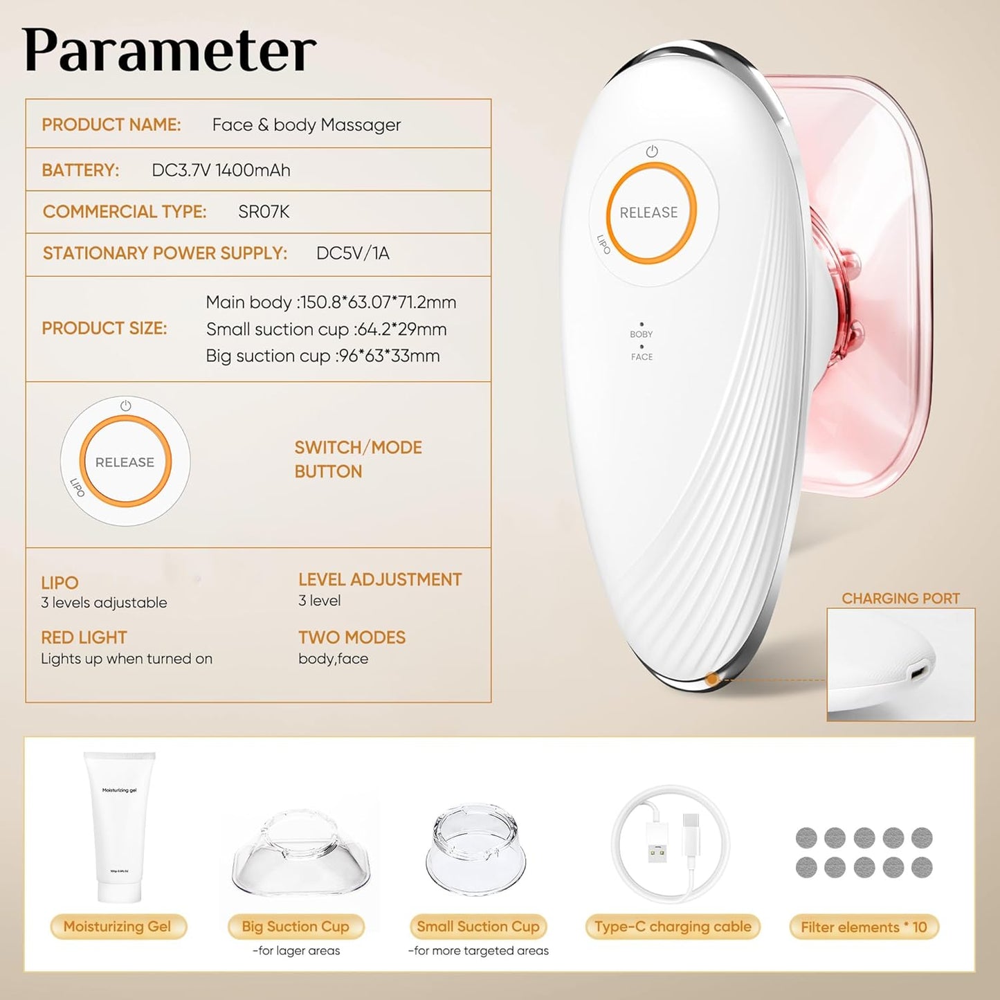 Body Smart Scraping - 3 in 1 Body Sculpting Machine - Best Cellulite Removal Machine- Body Sculptor,Suitable for Legs, Abdomen, Arms, Love Handles, Relieves Muscle Tension and Tightens Skin