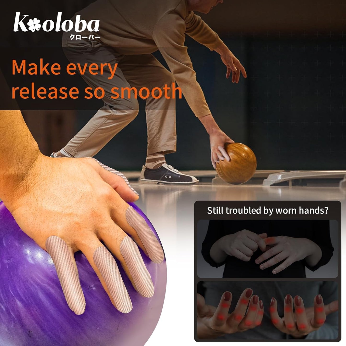 Bowling Tape Bowling Thumb Tape - Sweatproof, Pre Cut, Multiple Colors 100pcs (Nude)