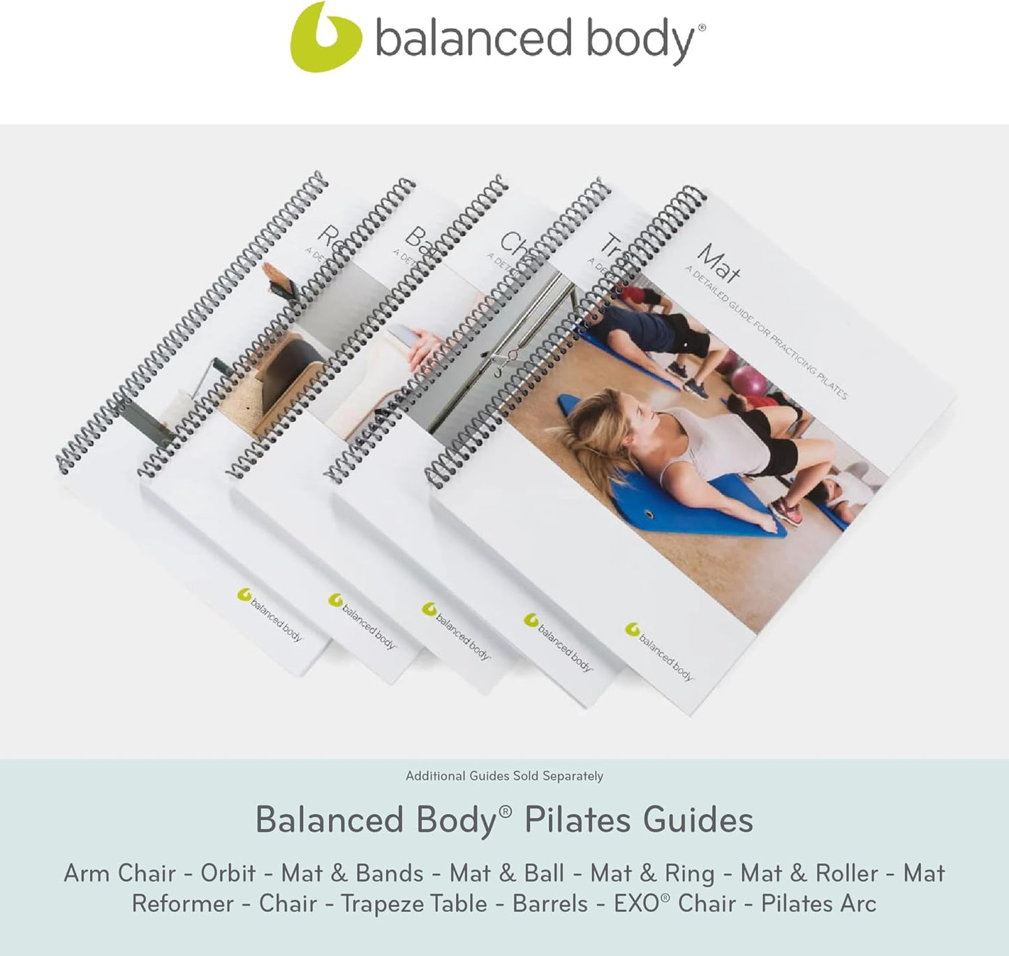 Balanced Body Mat Guide, Pilates Mat Guide for Workout Equipment, for Home Gym or Studio Use