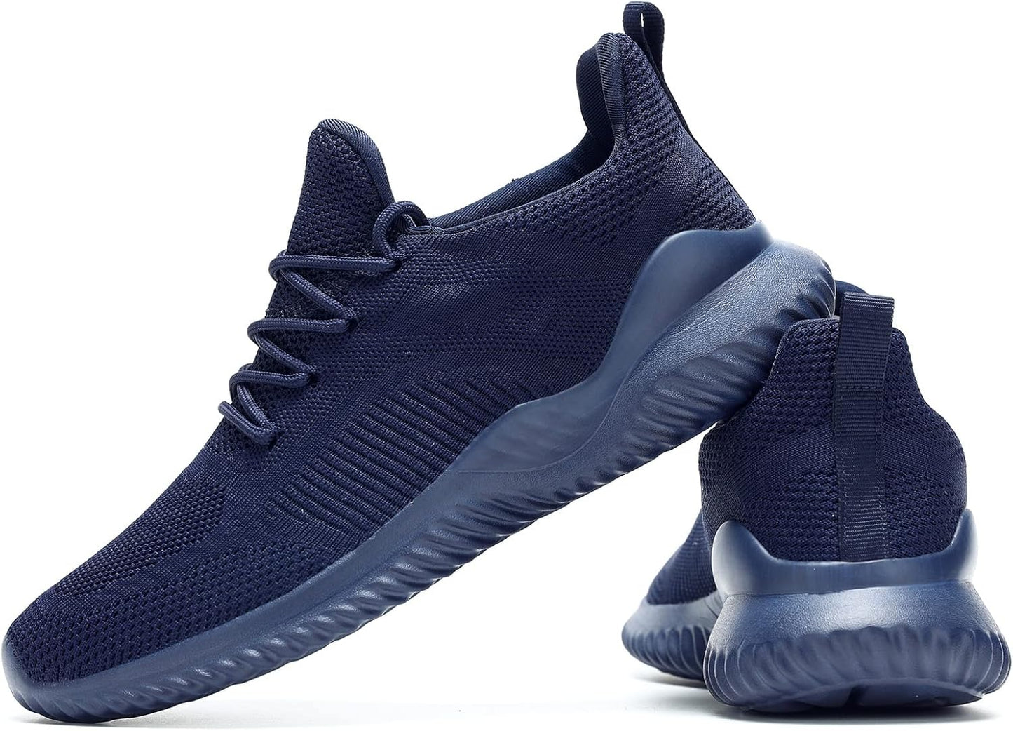 Men's Non Slip Running Shoes Ultra Light Breathable Casual Walking Shoes Fashion Sneakers Mesh Workout Sports Shoes