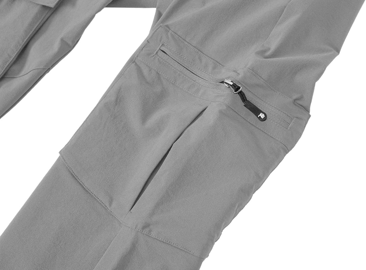 YSENTO Women's Hiking Pants Lightweight Stretch Quick Drying UPF 50 Camping Travel Work Cargo Pants 6 Pockets