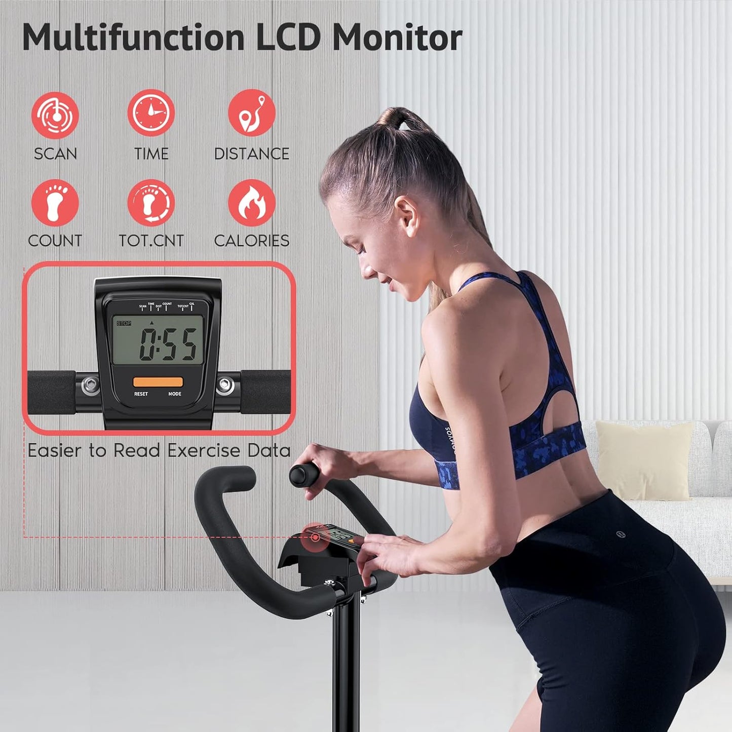Sportsroyals Stair Stepper,Twist/Mini Stepper for Exercise at Home,Step Machine with Resistance Bands for Full Body Workout, 350lbs+ Capacity