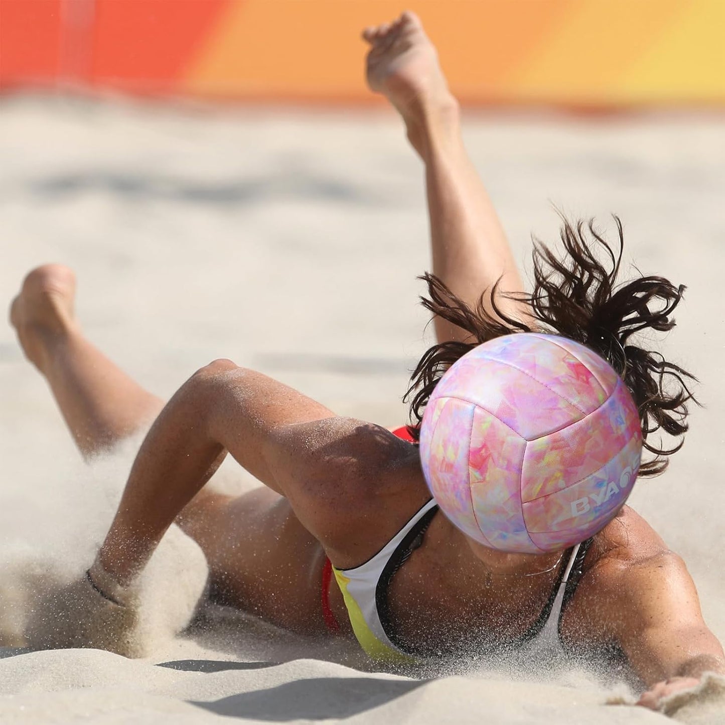 Soft Official Volleyball for Indoor Outdoor Beach, Size 5 Training Volleyball for Beginner Teenager Adult…