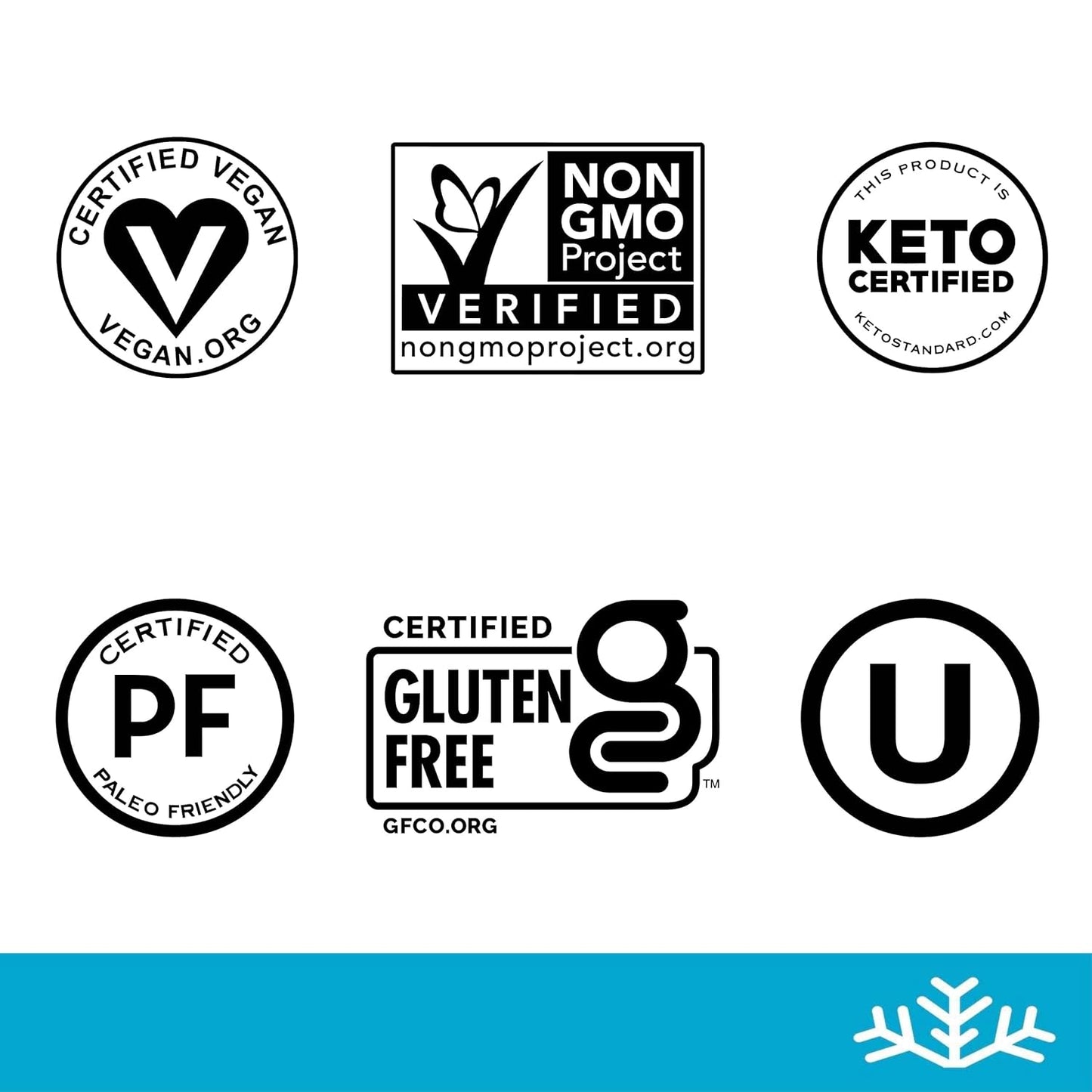 Peppermint KETO Xylitol Candy Chips - SNØ 1.5oz Tin - Sugar-Free Candy With Only 2 Ingredients | Low Carbs, Diabetic-Friendly, Non-GMO, Vegan, GF & Kosher | Purest candy in the world!