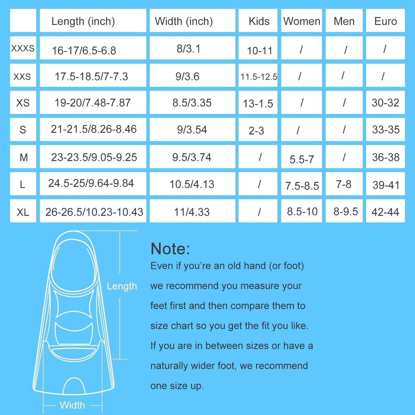 Gintenco Swim Fins, Kids Swim Training Fins for Lap Swimming, Travel Size Flippers with Mesh Bag, Silicone Swimming Fins for Kids Teens Adults Women Men