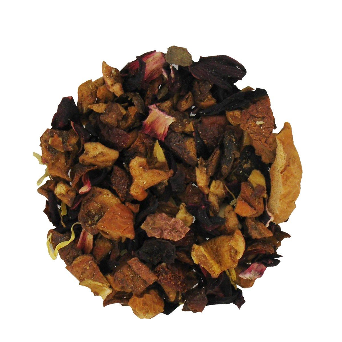 Angel Falls Mist Herbal Tea | Loose Leaf Caffeine-Free Blend | Strawberry Lemon Fruit Tea with Apple Rosehip Hibiscus Orange | 4oz Pouch | Refreshing Hot or Iced Herbal Infusion