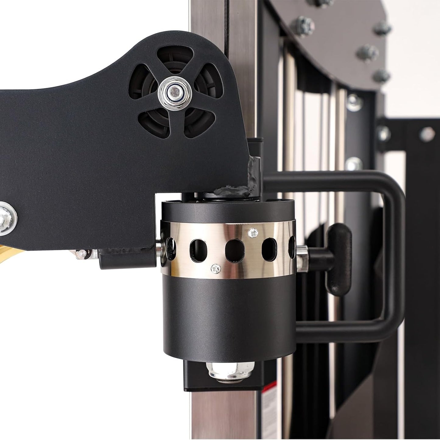 Altas Strength 3075 Cable Machine Home Gym with 1000 lbs Weight Capacity, 2000 lbs Cables, Strength Training Equipment Includes Accessories Light Commercial Fitness Versatile Workouts Easy Assembly