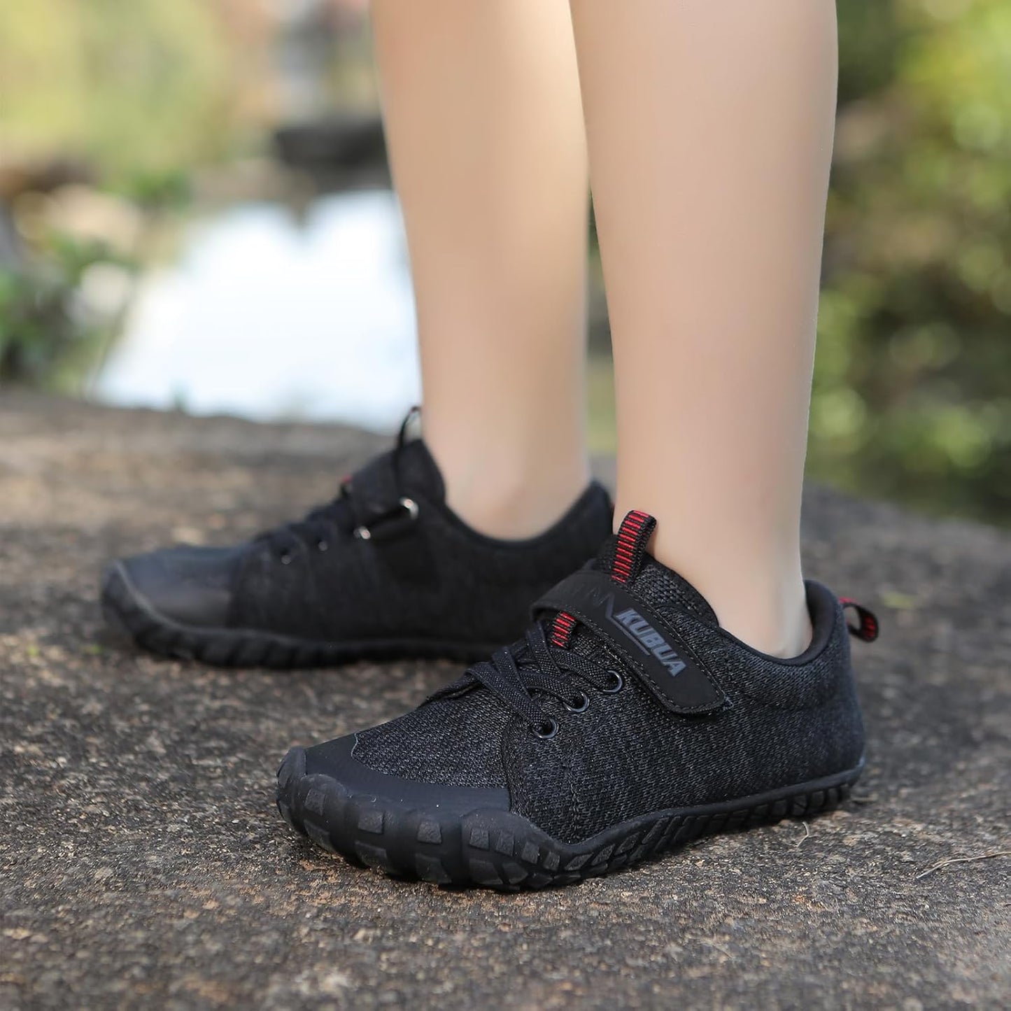 KUBUA Kids Barefoot Shoes Boys Girls Sneakers Naturally Splay Shoes Toddler Little Big Kid