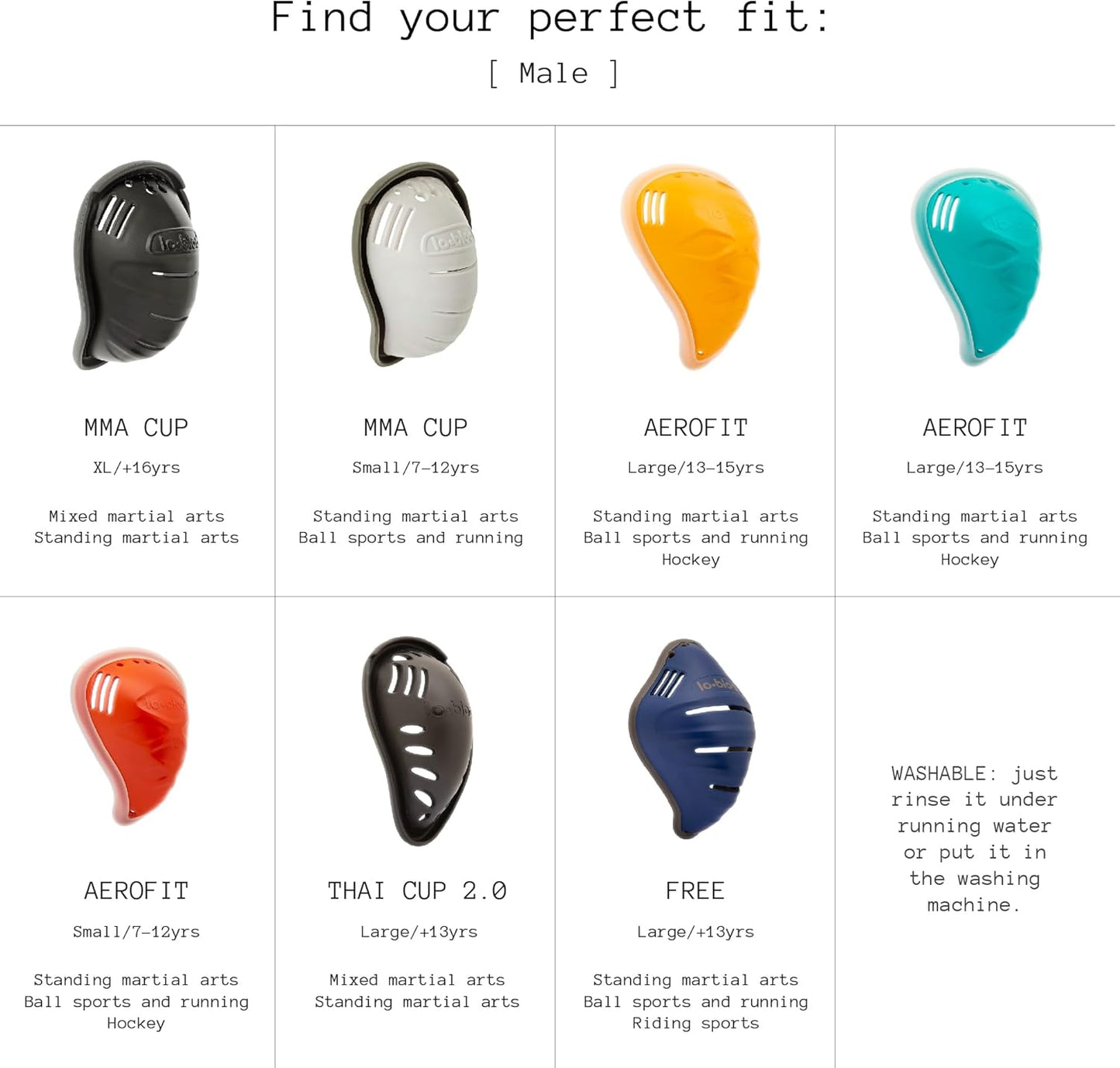 MMA Cup Athletic Groin Cup for Martial Arts Mixing Standing and Ground Fighting – Such as MMA, BJJ and Krav MAGA