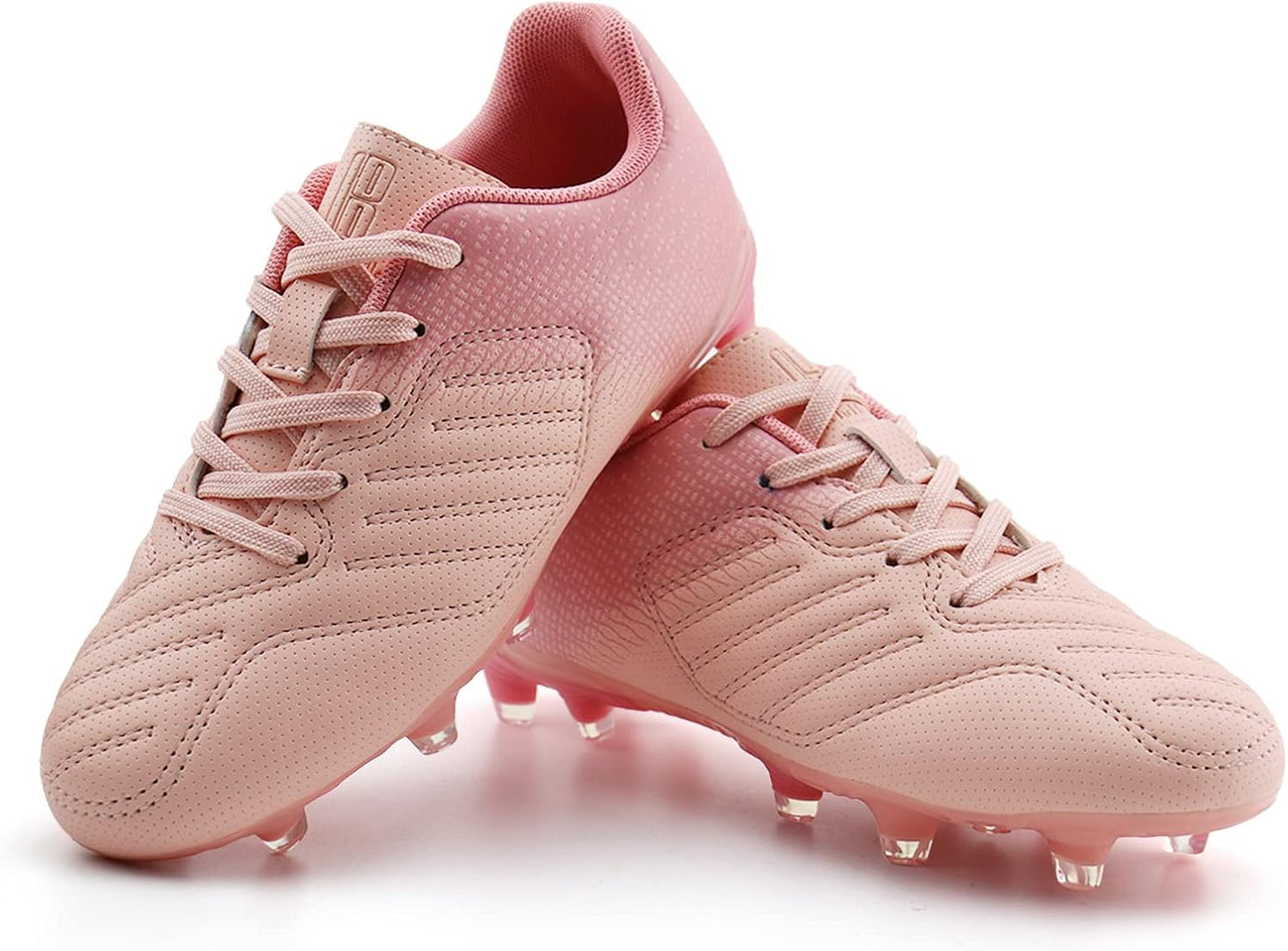 brooman Kids Soccer Cleats Boys Girls Athletic Outdoor Football Shoes