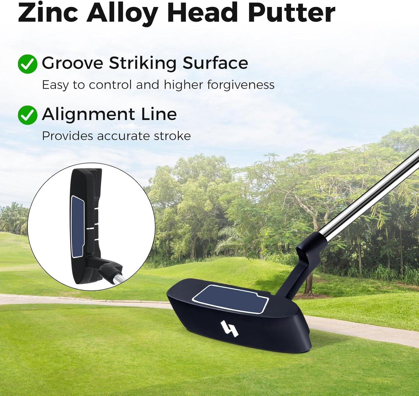 Goplus Complete Golf Club Package Set for Men, 11 PCS Right Handed Golf Clubs with 460CC #1 Driver, #3 Fairway Wood, #5 Hybrid, #5/#6/#7/#8/#9/#S/#P Irons, Putter, Golf Stand Bag with Rain Hood